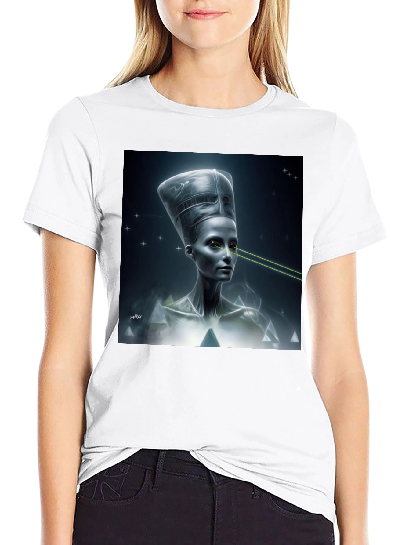 Sci-Fi Nefertiti T-Shirt - Unisex