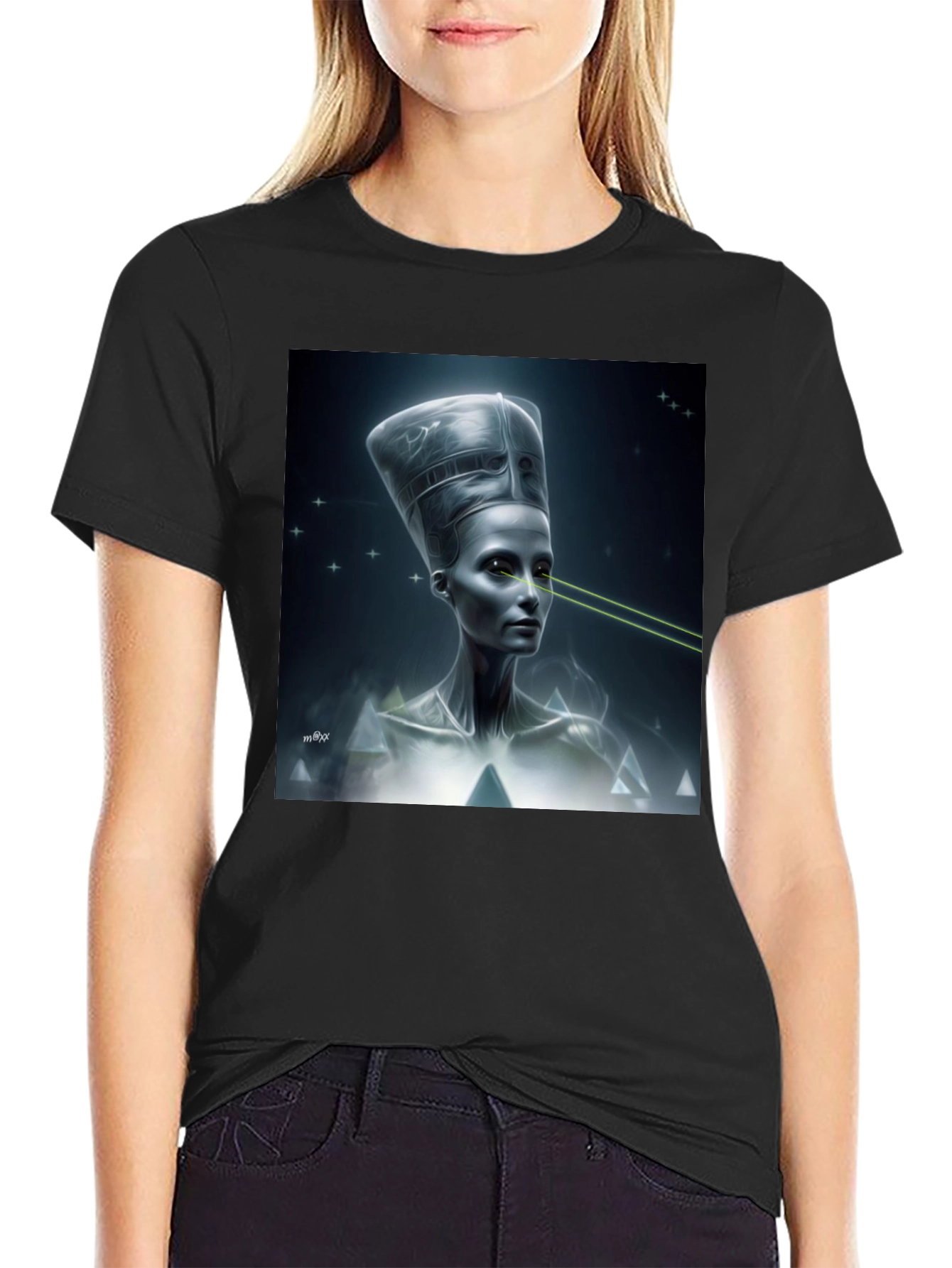 Sci-Fi Nefertiti T-Shirt - Unisex