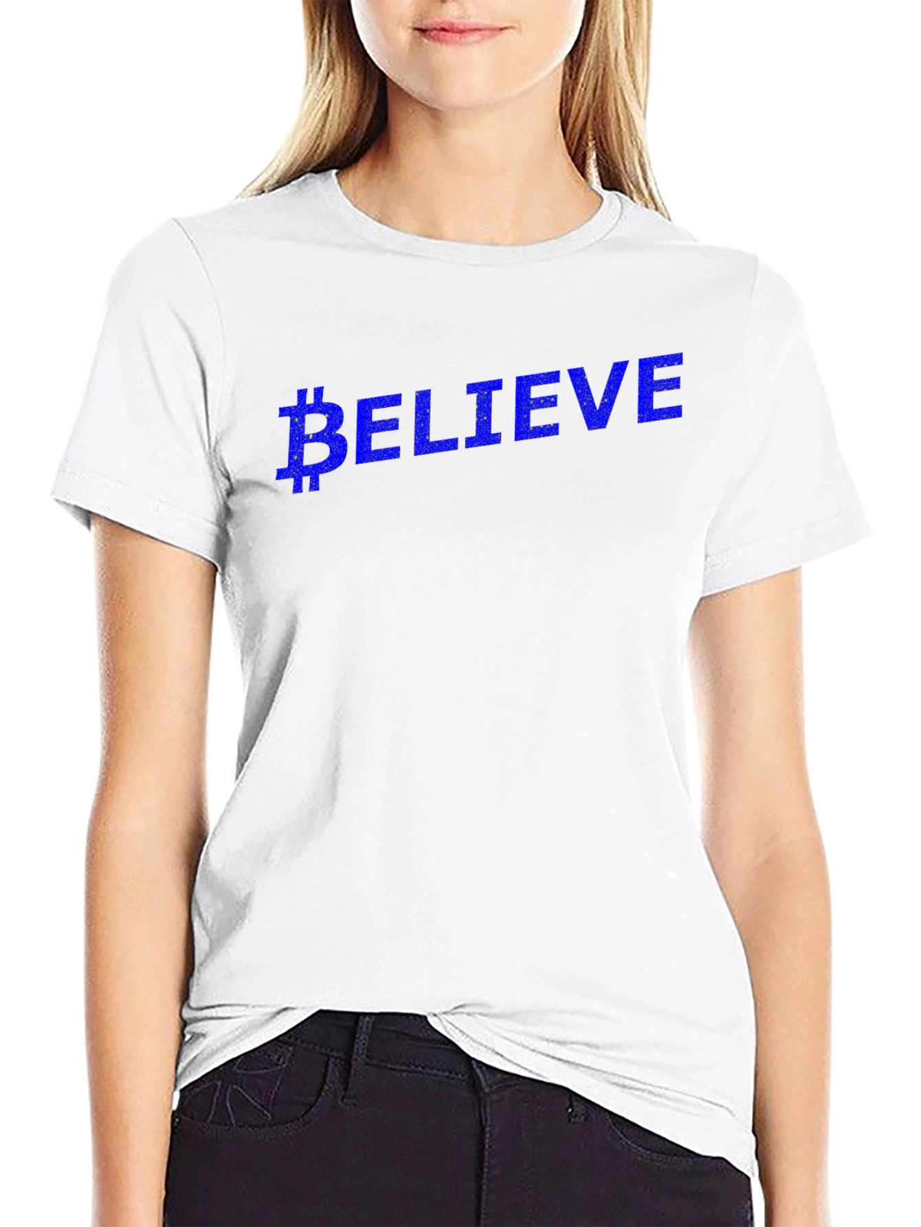 Believe Bitcoin Crypto T-Shirt - Black