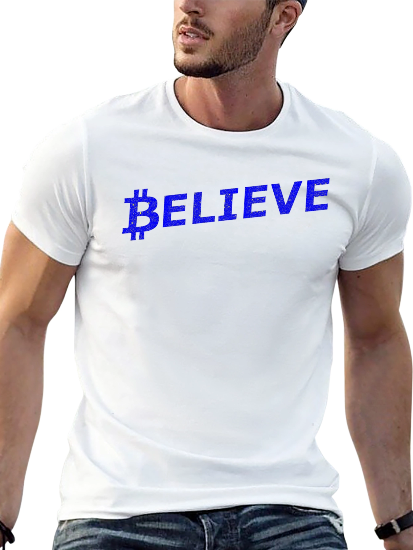 Believe Bitcoin Crypto T-Shirt - Black