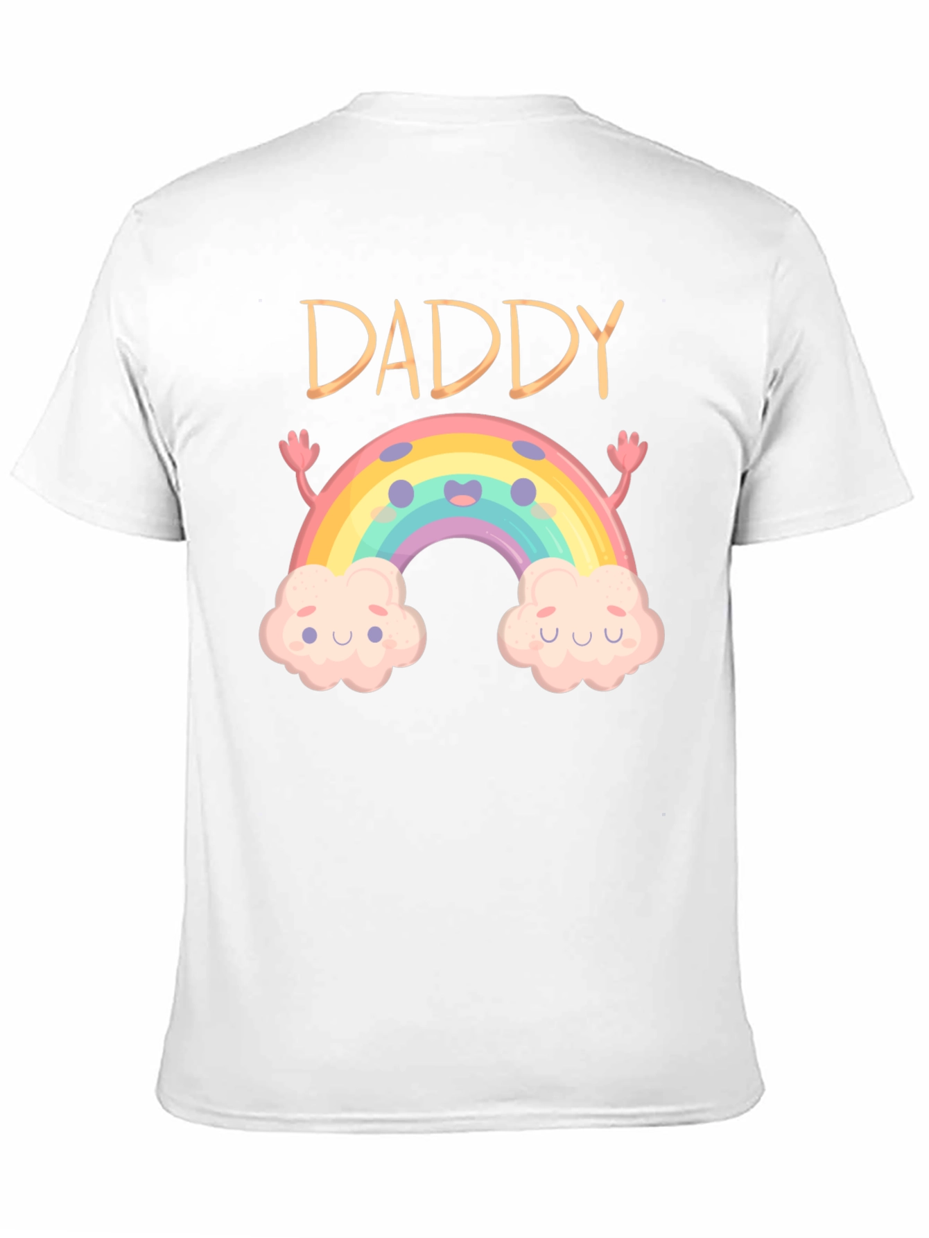 Daddy Rainbow Graphic Tee - Cute & Comfortable
