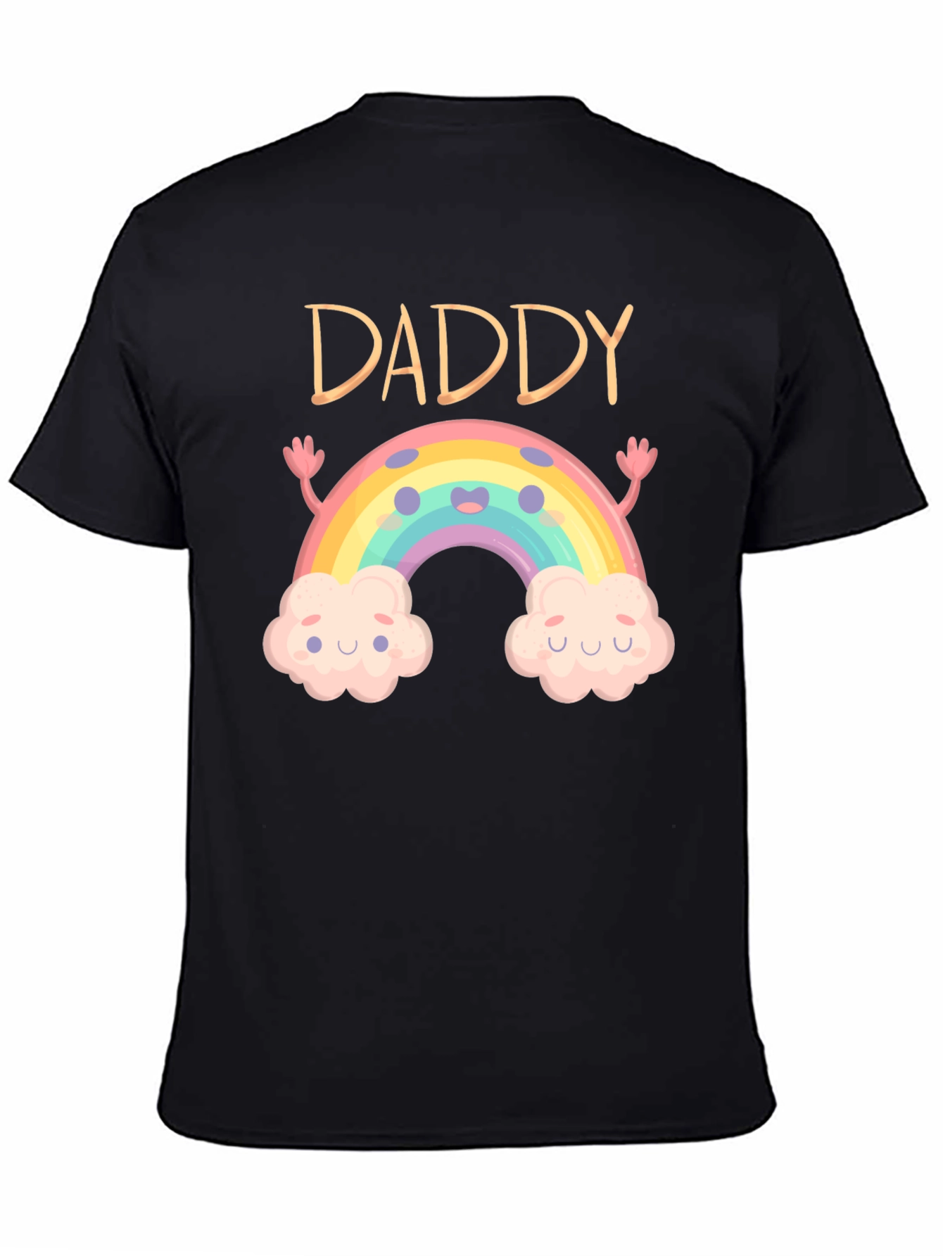 Daddy Rainbow Graphic Tee - Cute & Comfortable