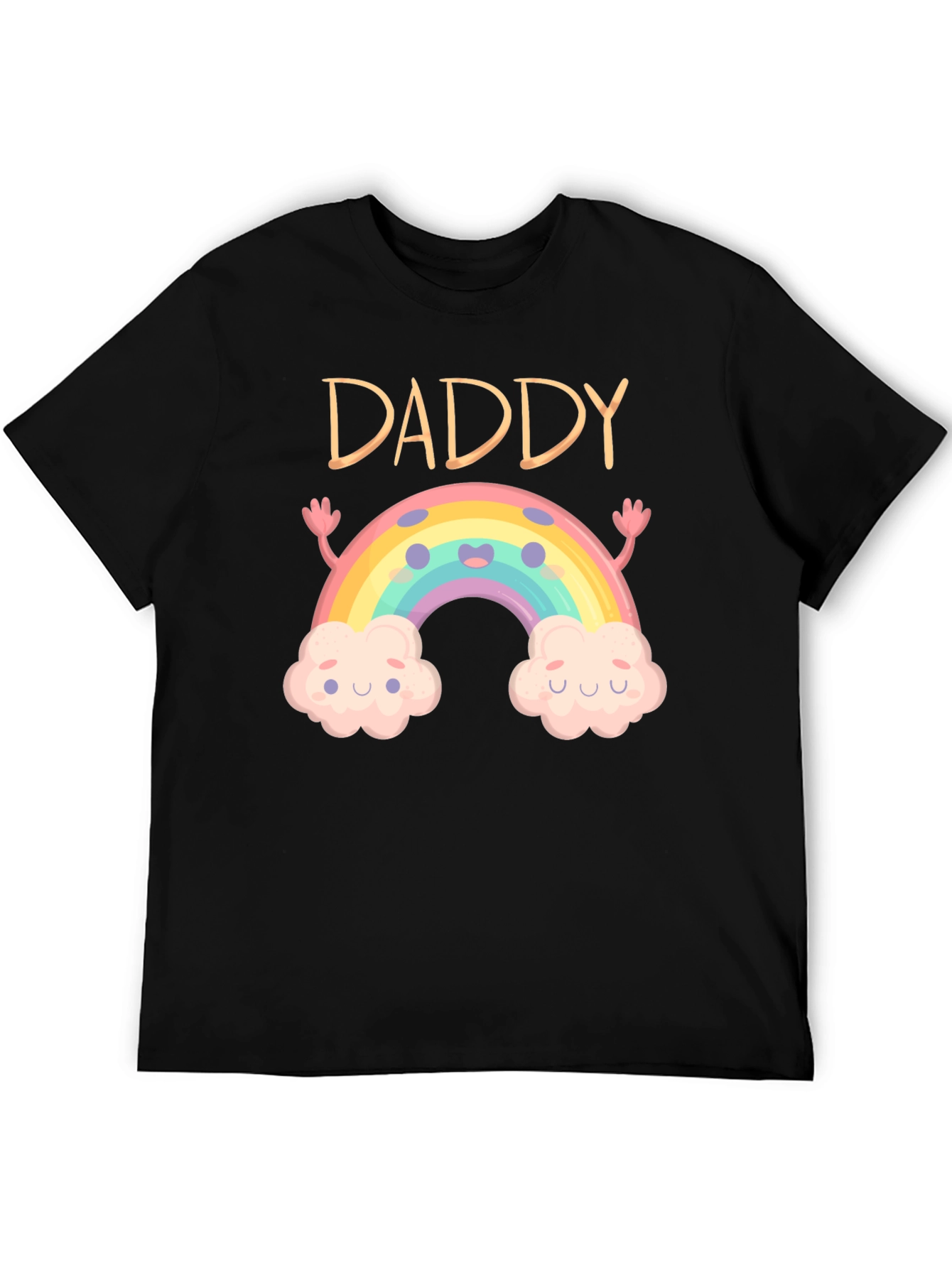 Daddy Rainbow Graphic Tee - Cute & Comfortable