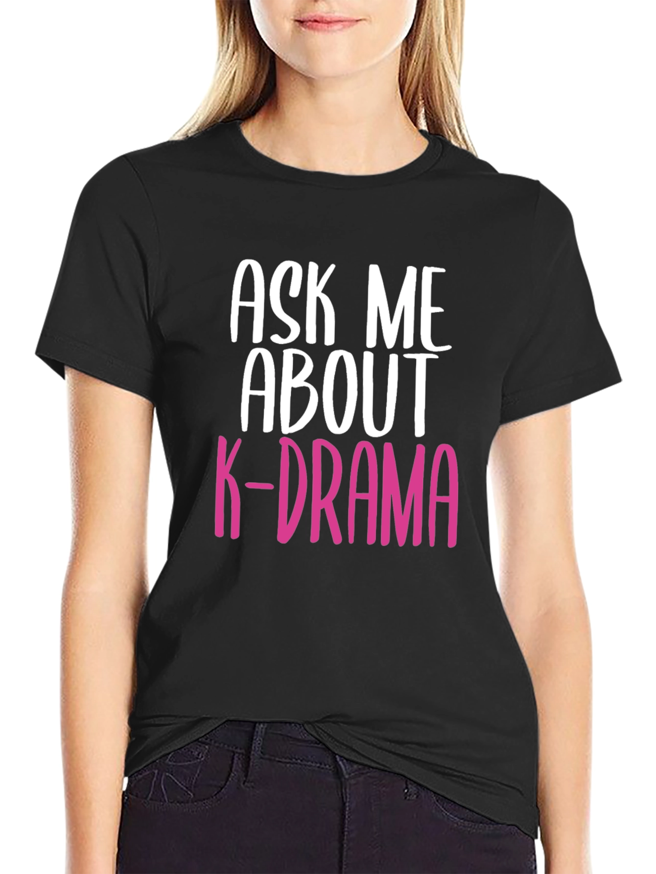 Ask Me About K-Drama Graphic Tee