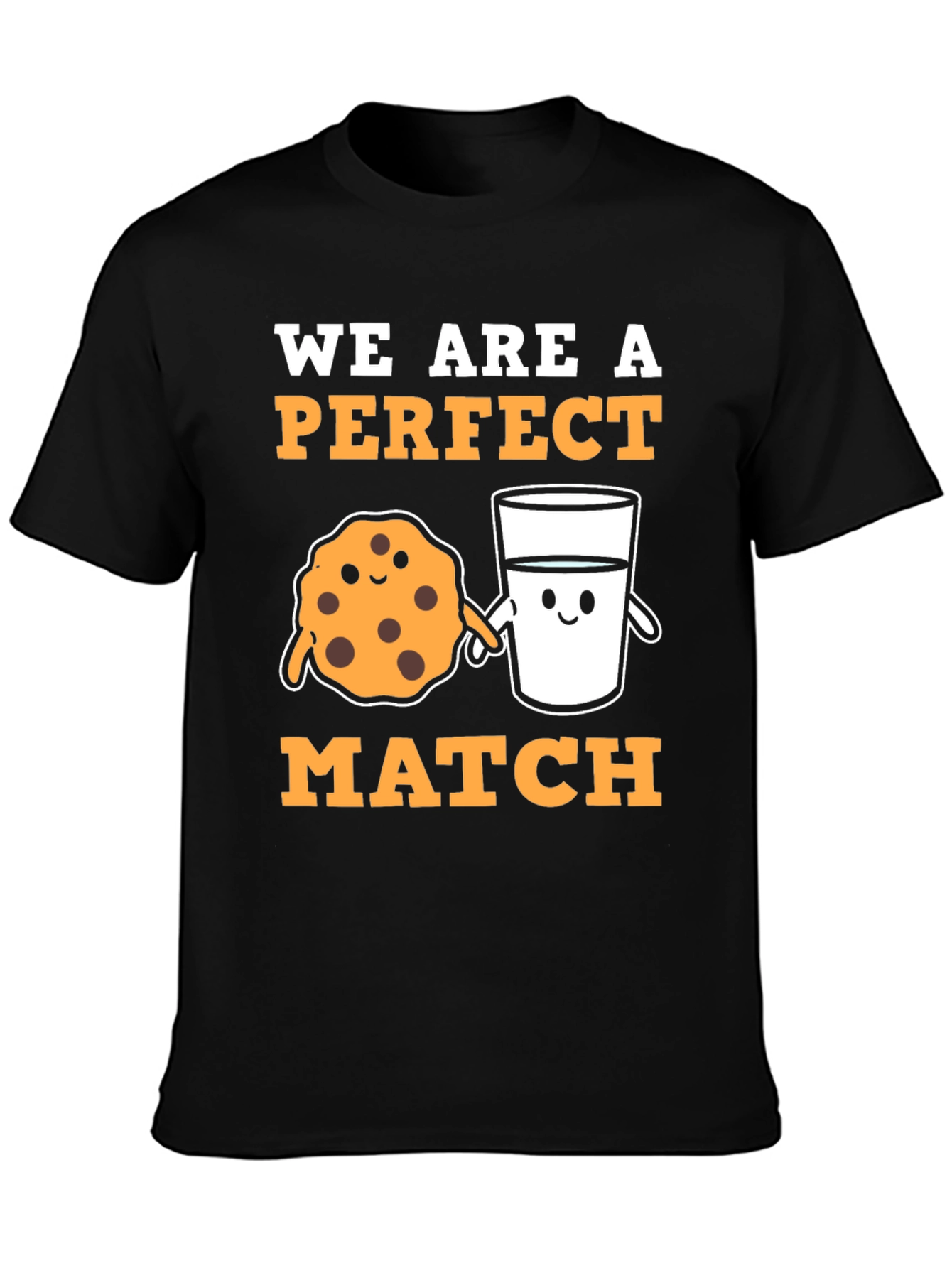 Perfect Match Cookie & Milk Graphic Tee