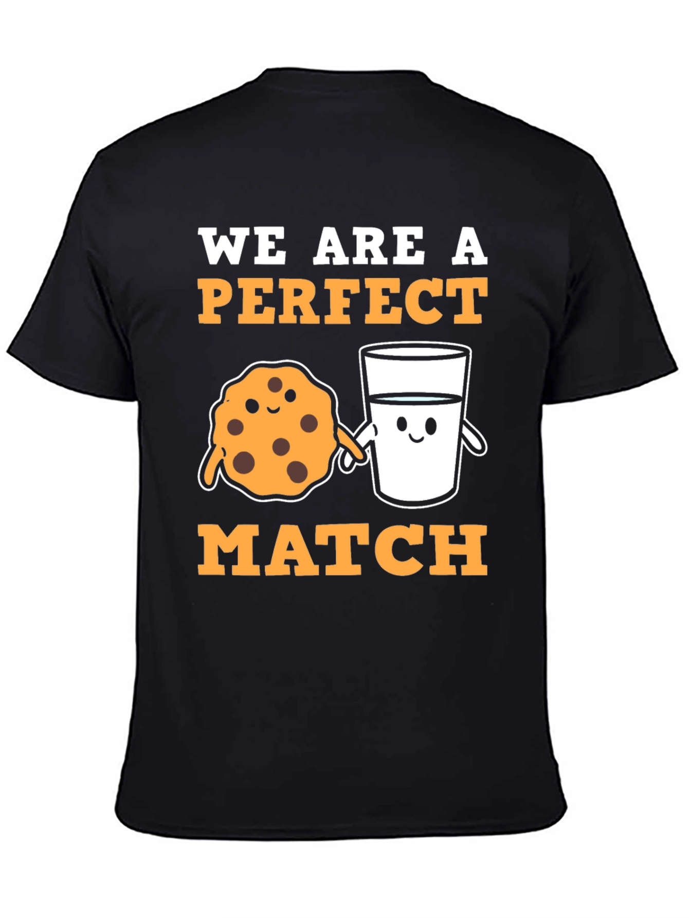 Perfect Match Cookie & Milk Graphic Tee