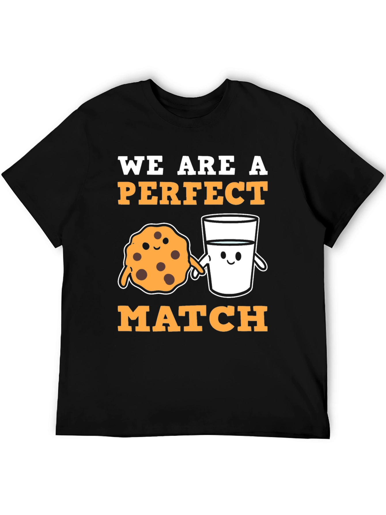Perfect Match Cookie & Milk Graphic Tee