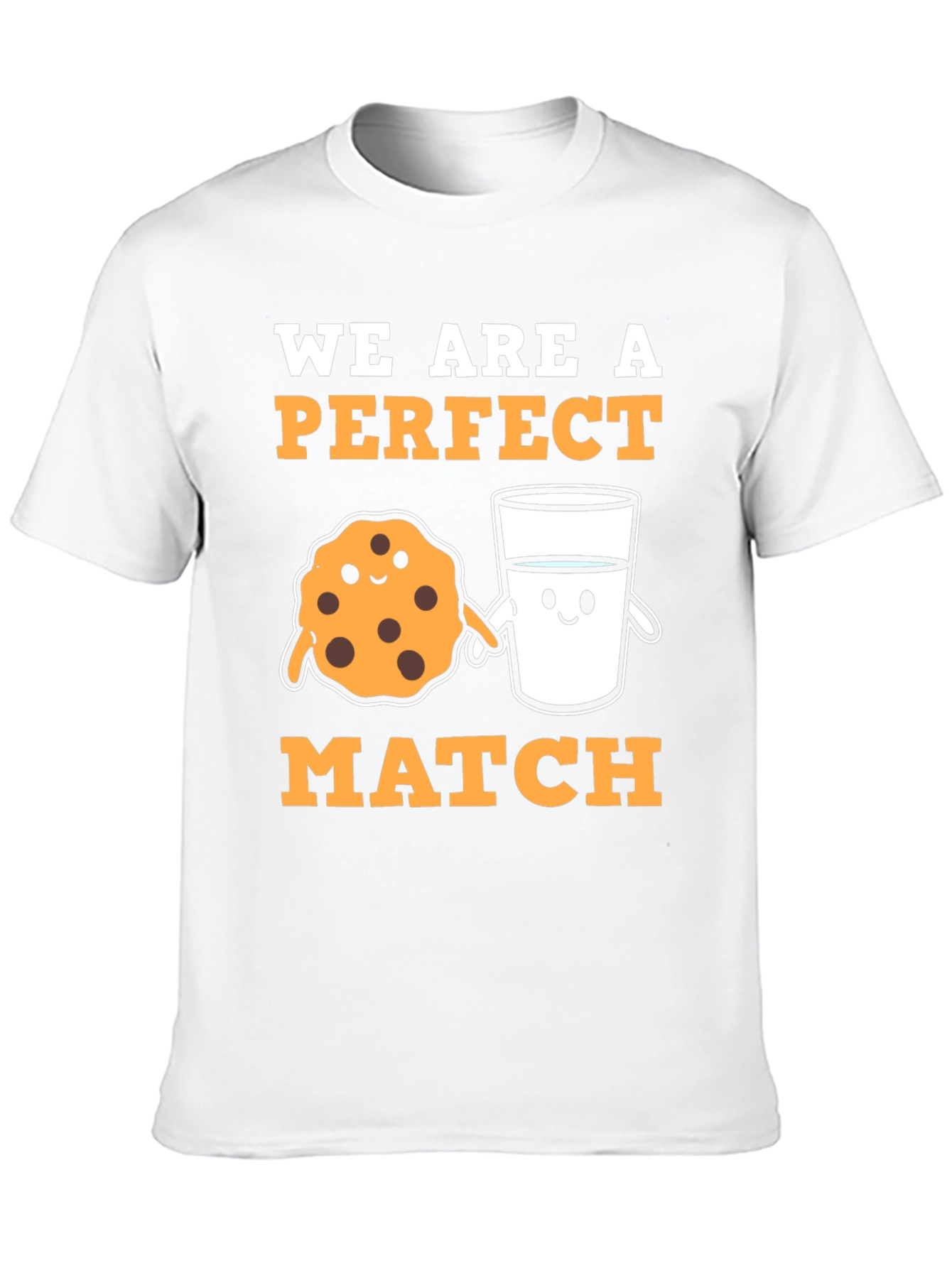 Perfect Match Cookie & Milk Graphic Tee