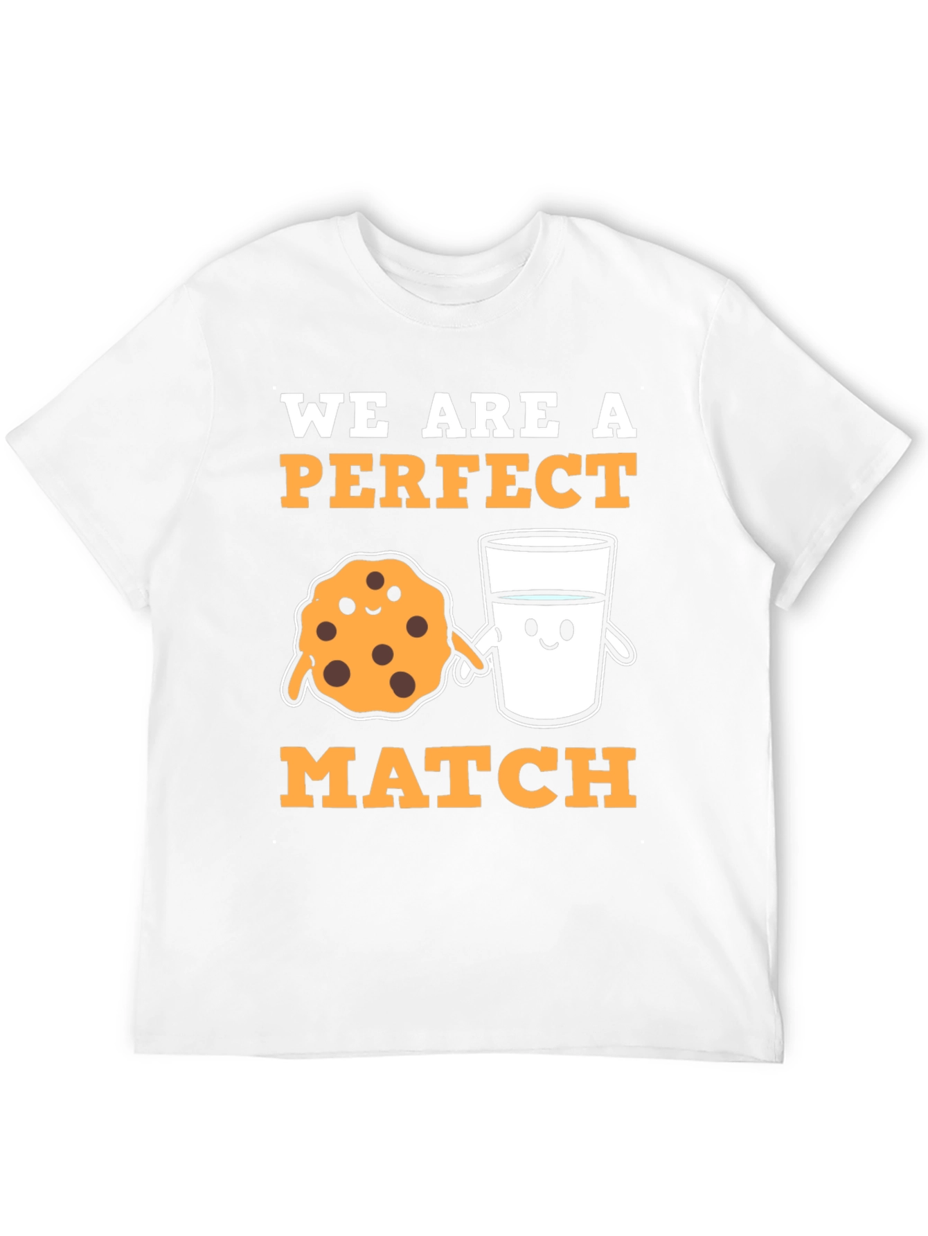 Perfect Match Cookie & Milk Graphic Tee