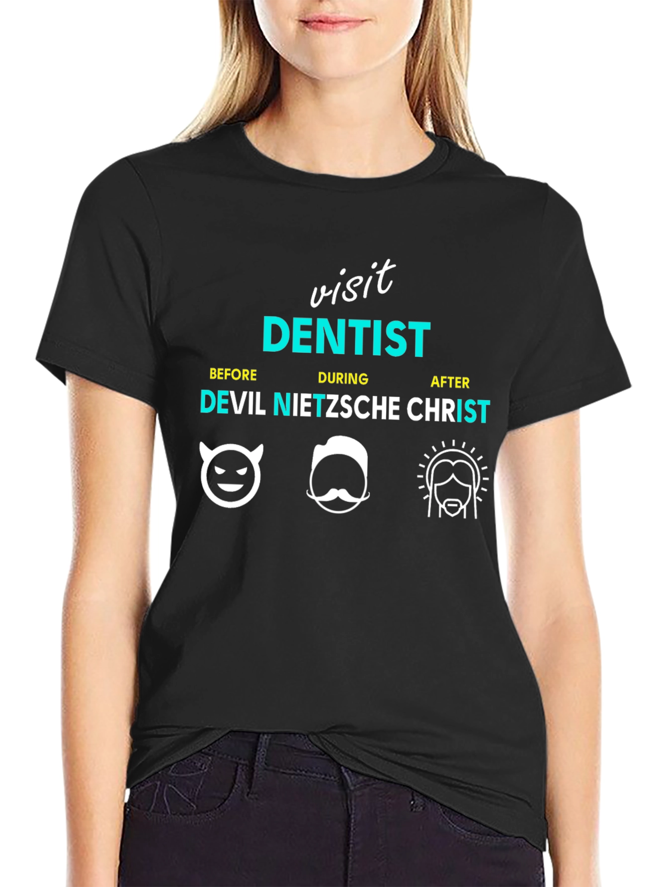 Visit Dentist Funny Graphic Tee