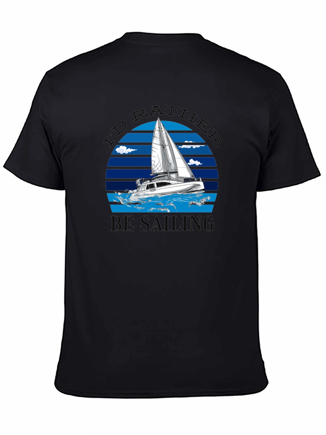 Id Rather Be Sailing Graphic Tee