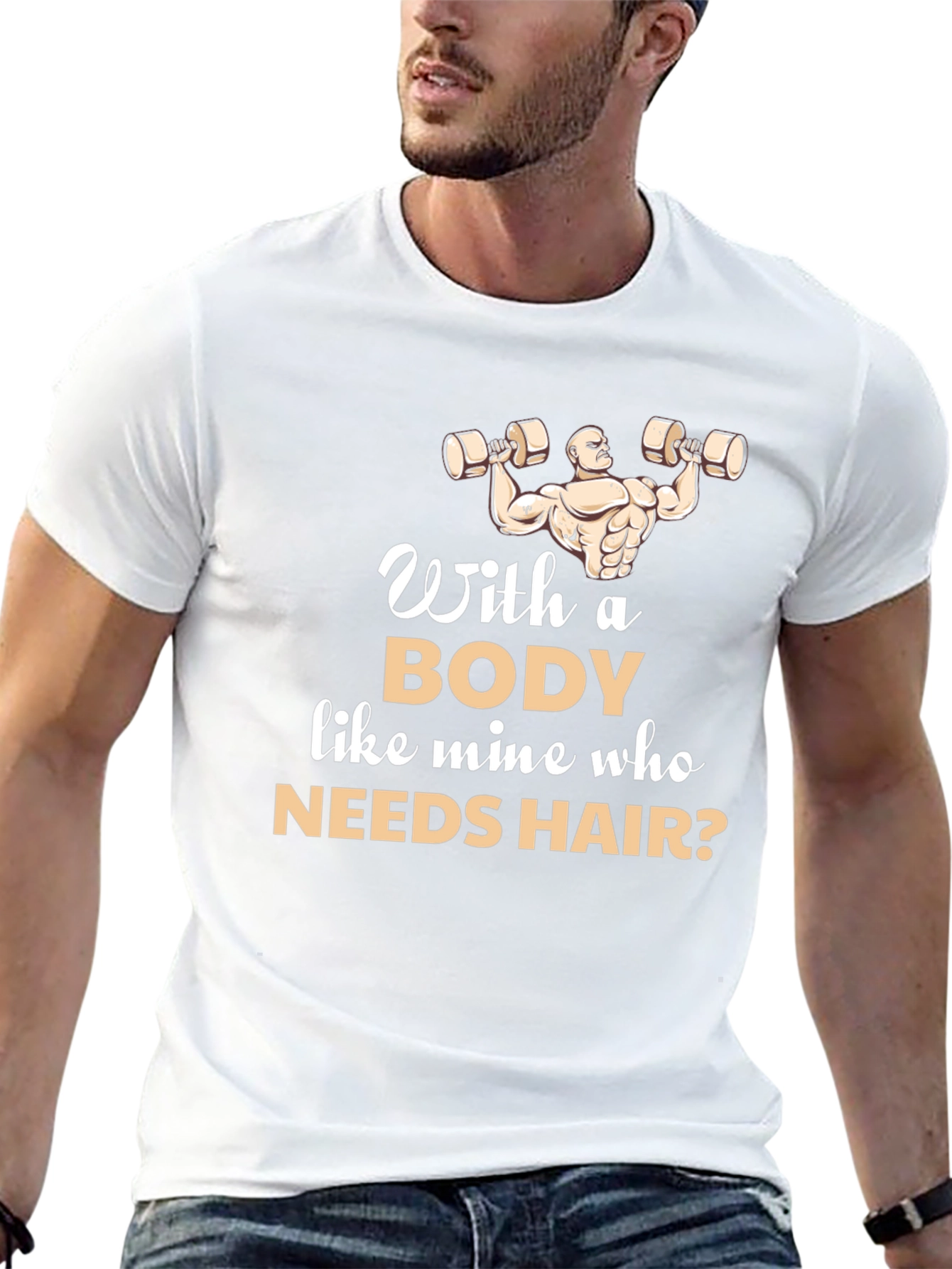 Humorous Bodybuilder T-Shirt