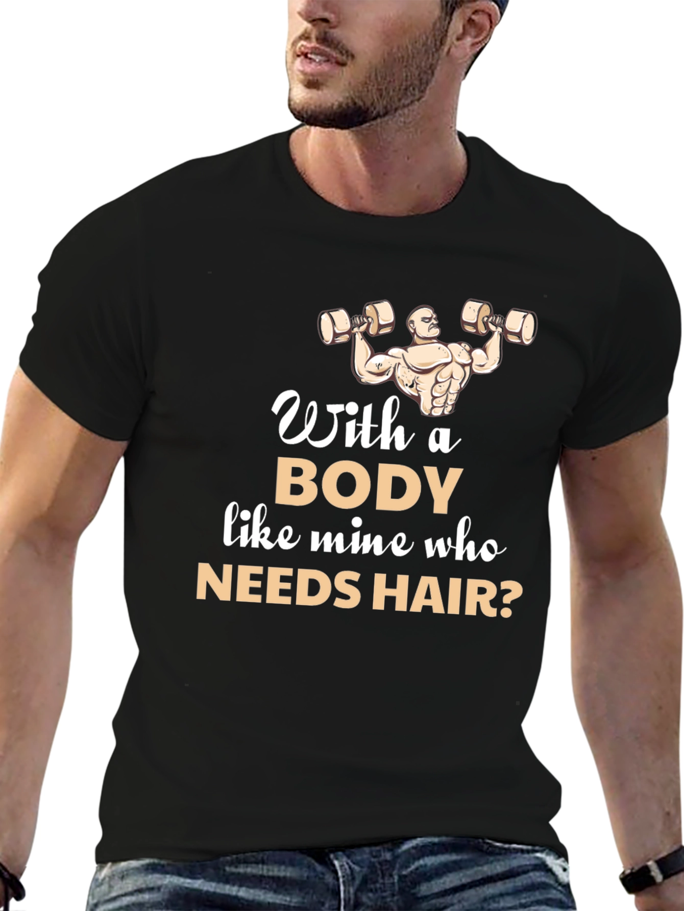 Humorous Bodybuilder T-Shirt