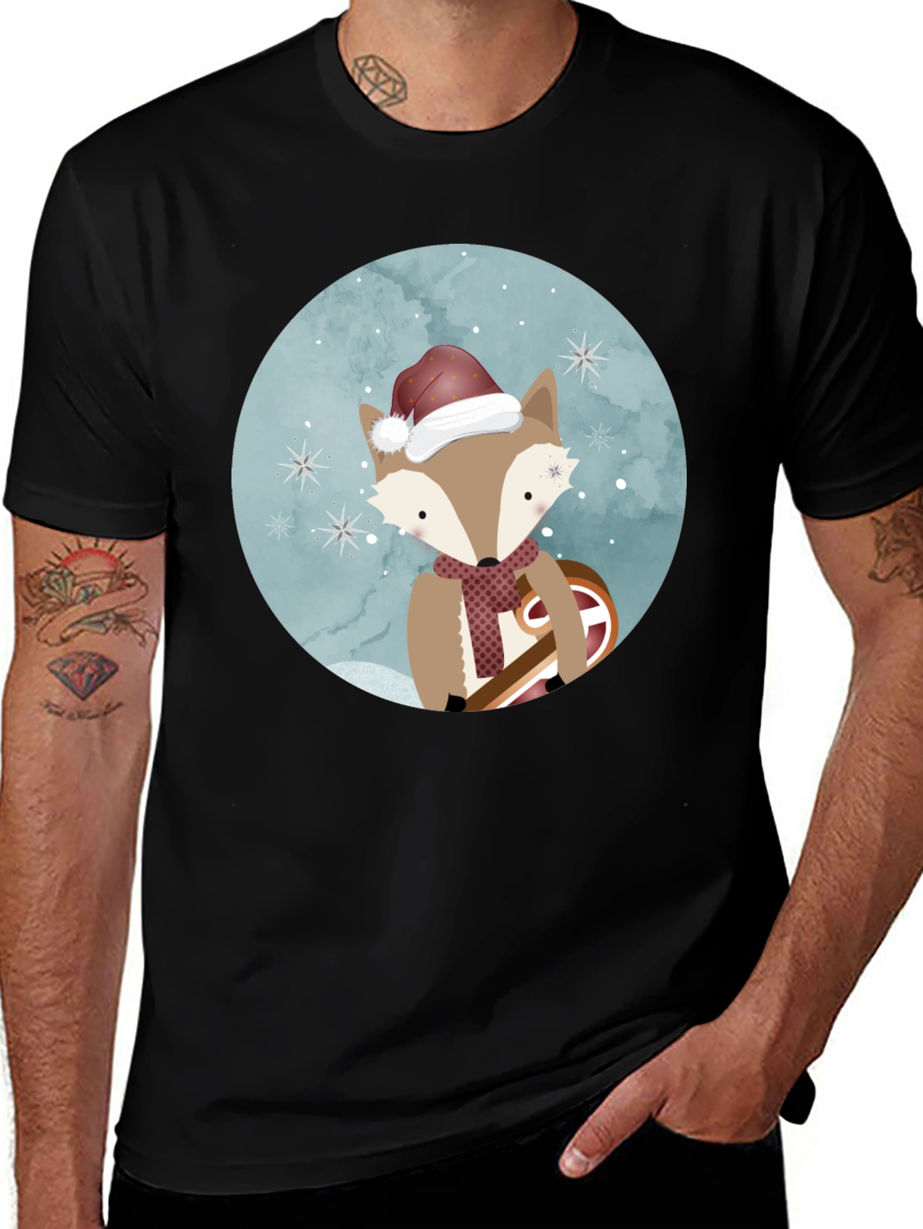 Festive Fox T-Shirt