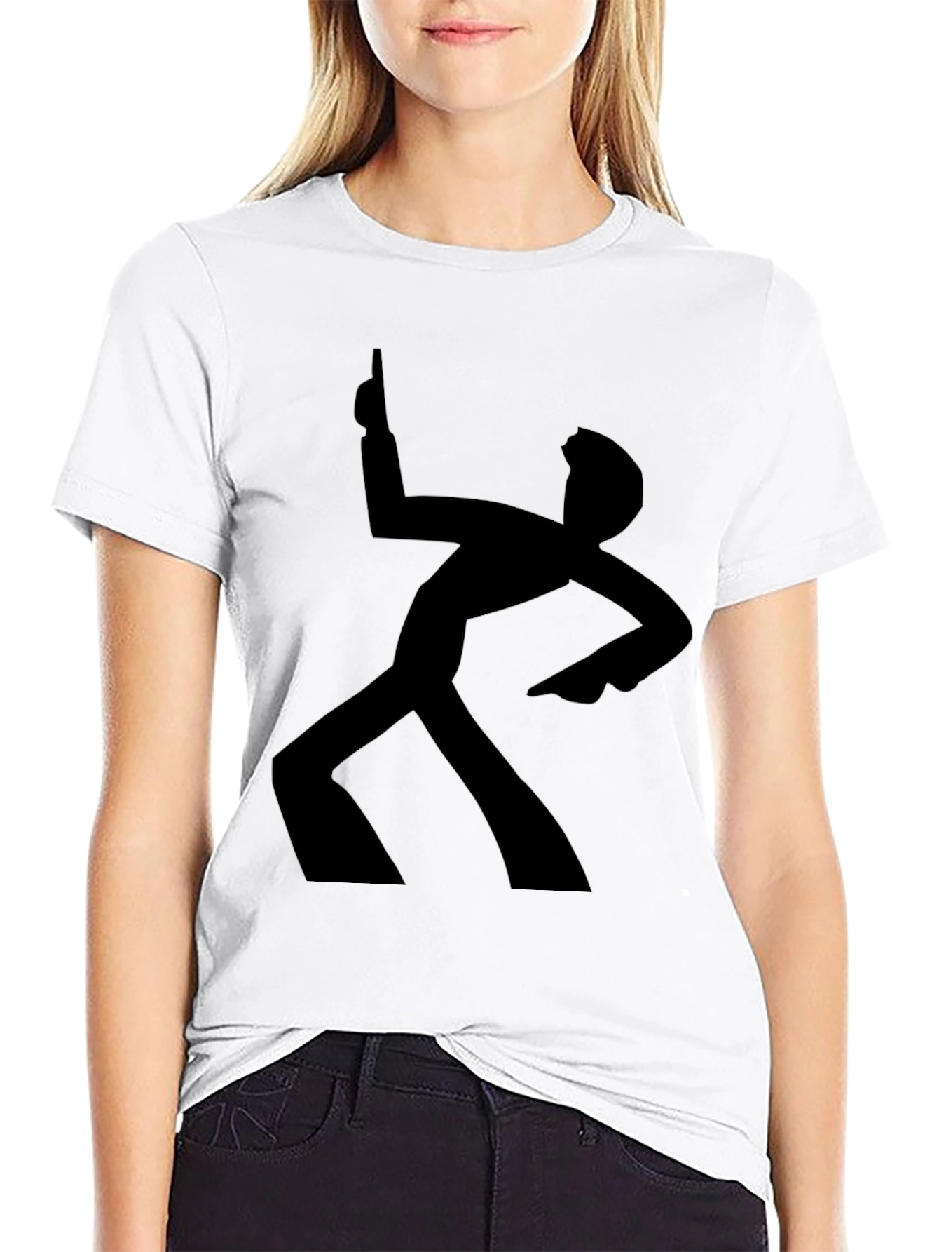 Silhouette Dancer Graphic Tee