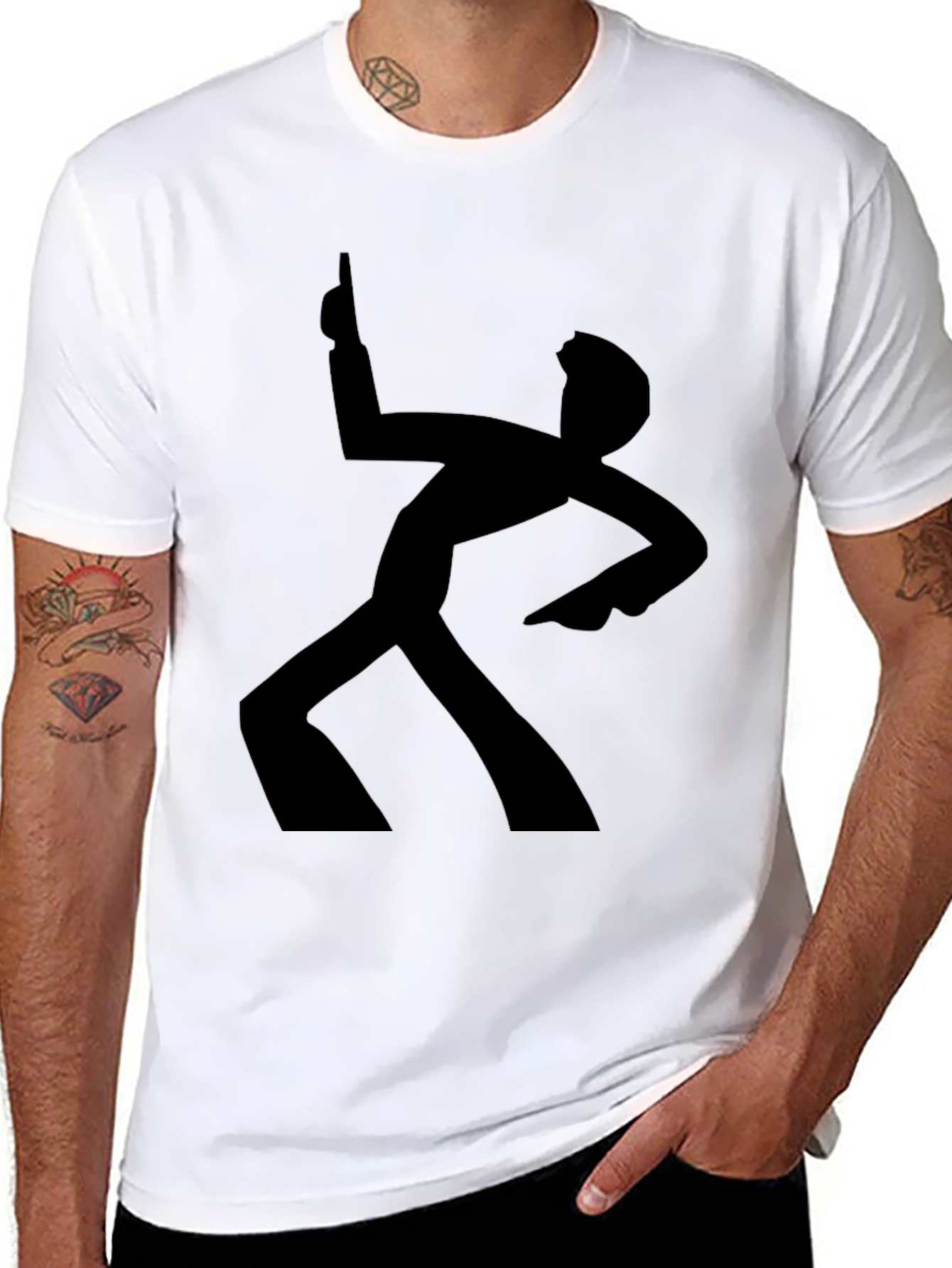 Silhouette Dancer Graphic Tee