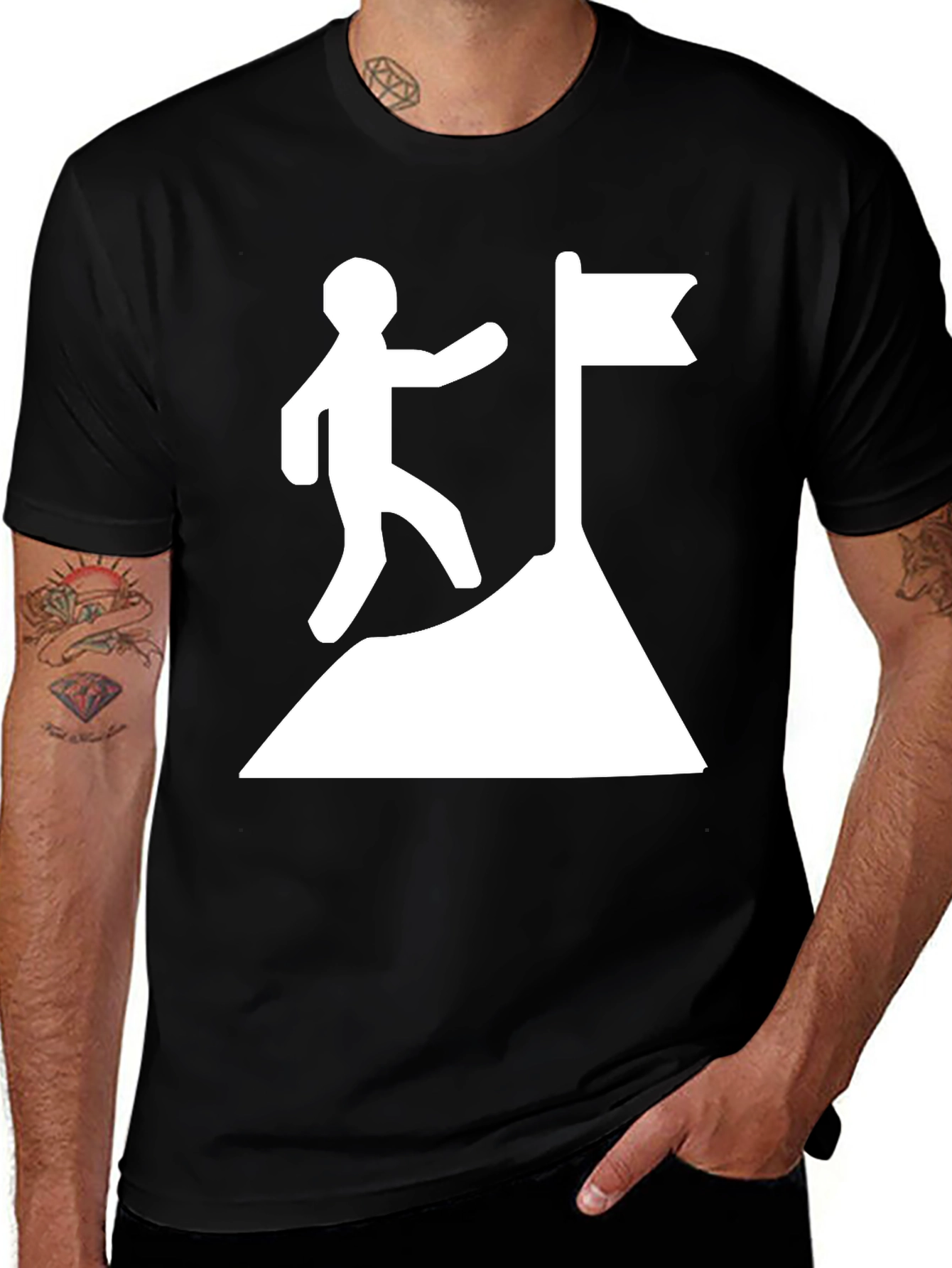 Goal Achiever T-Shirt - Reach Your Summit!
