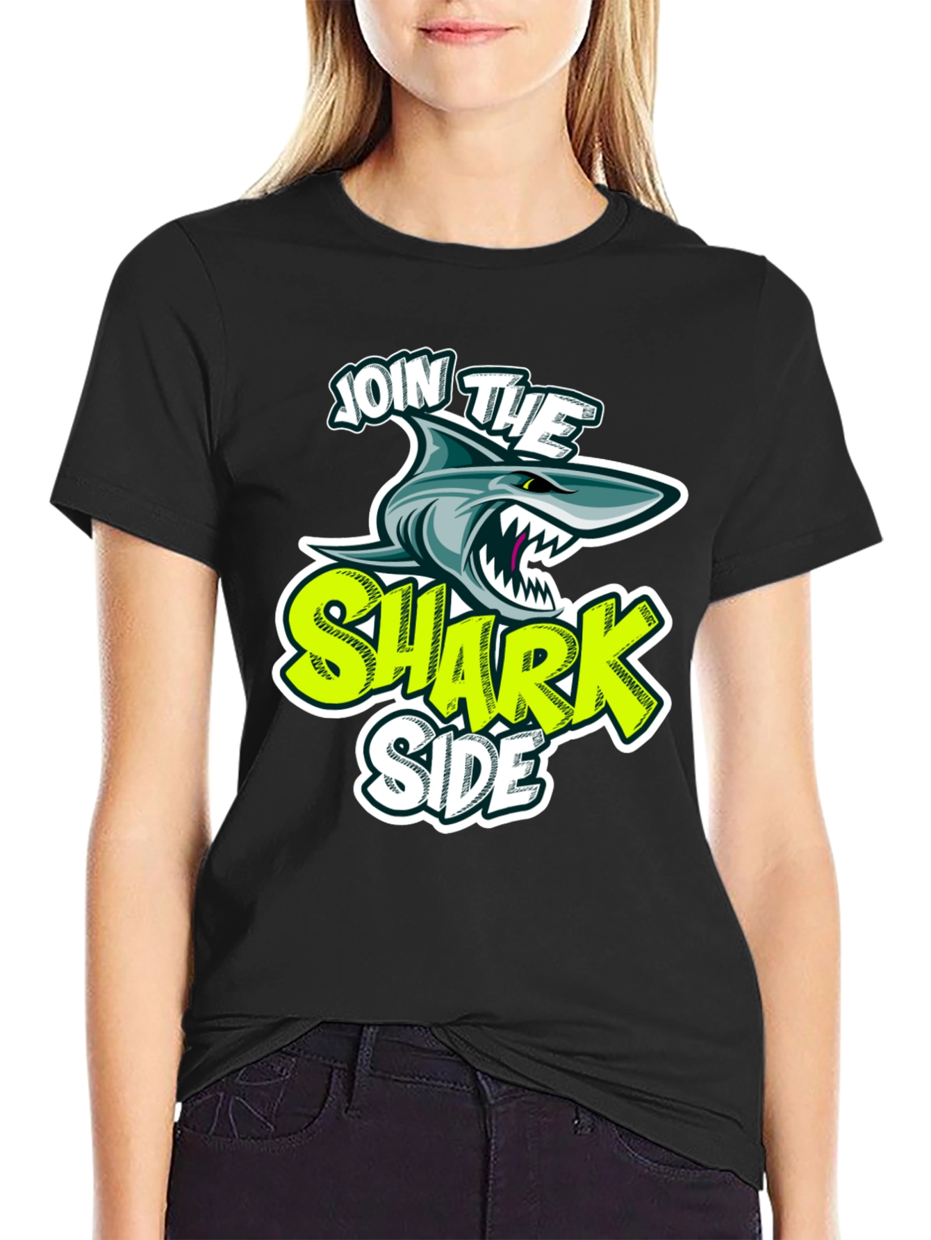 Join the Shark Side Graphic T-Shirt