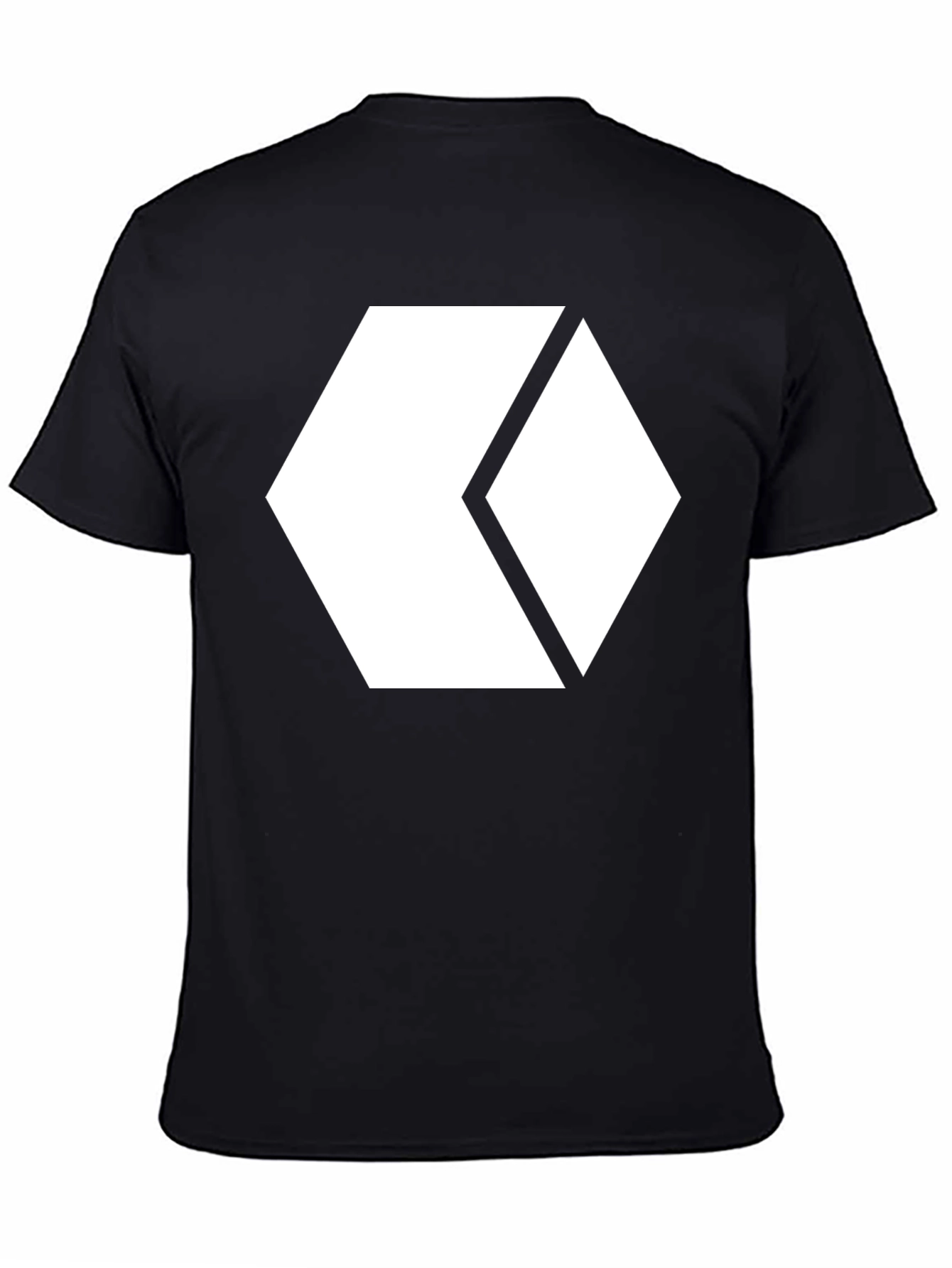 Geometric Graphic Tee - Modern Minimalist Design