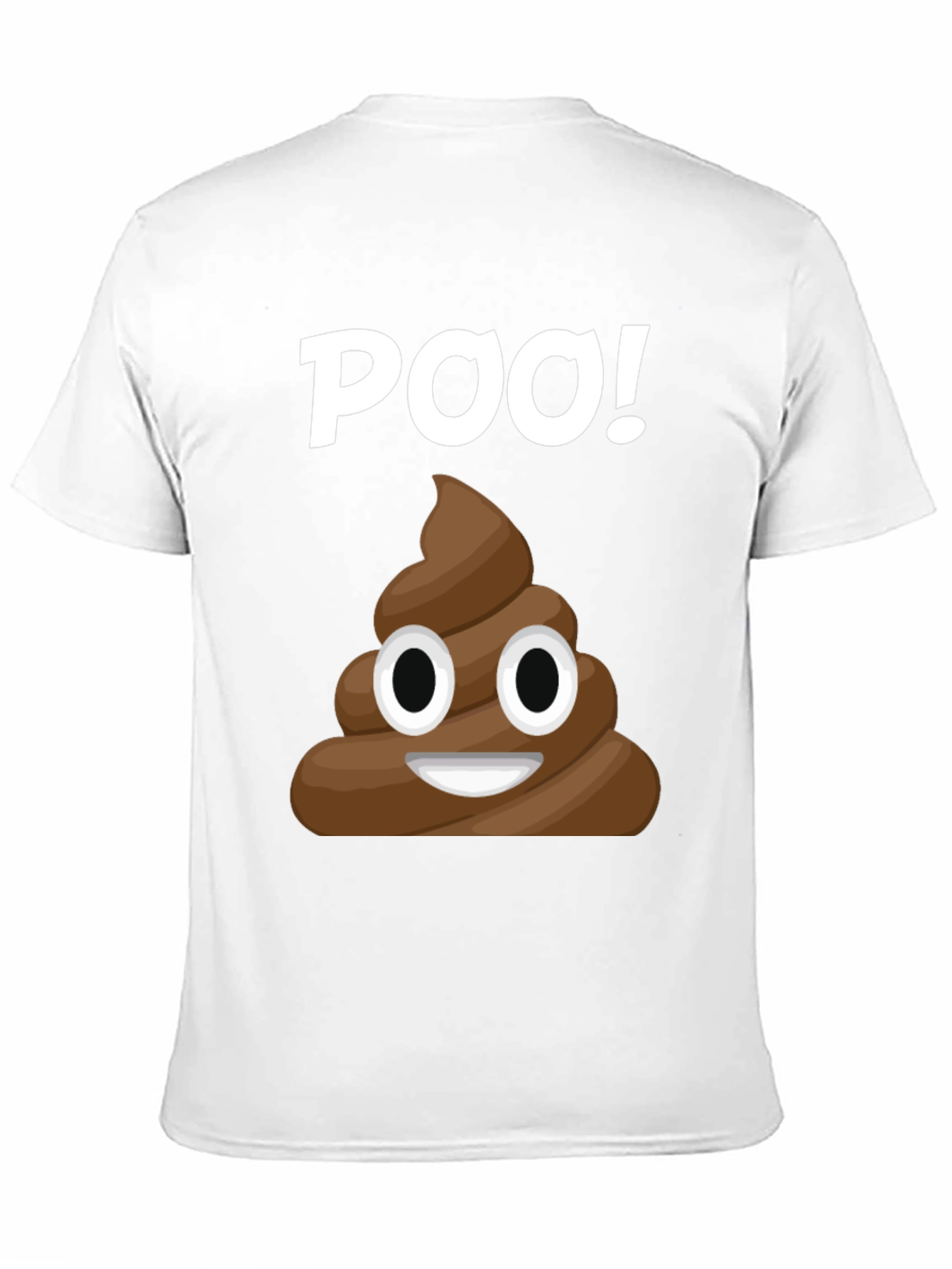 Funny Poop Emoji Graphic T-Shirt