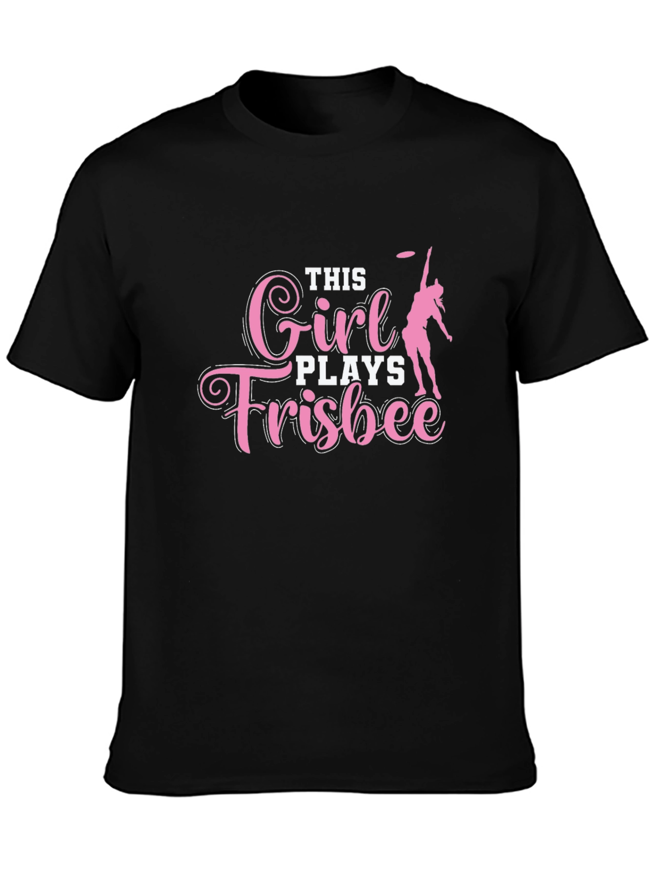 This Girl Plays Frisbee T-Shirt