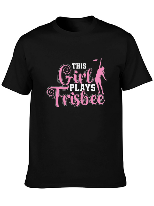 This Girl Plays Frisbee T-Shirt