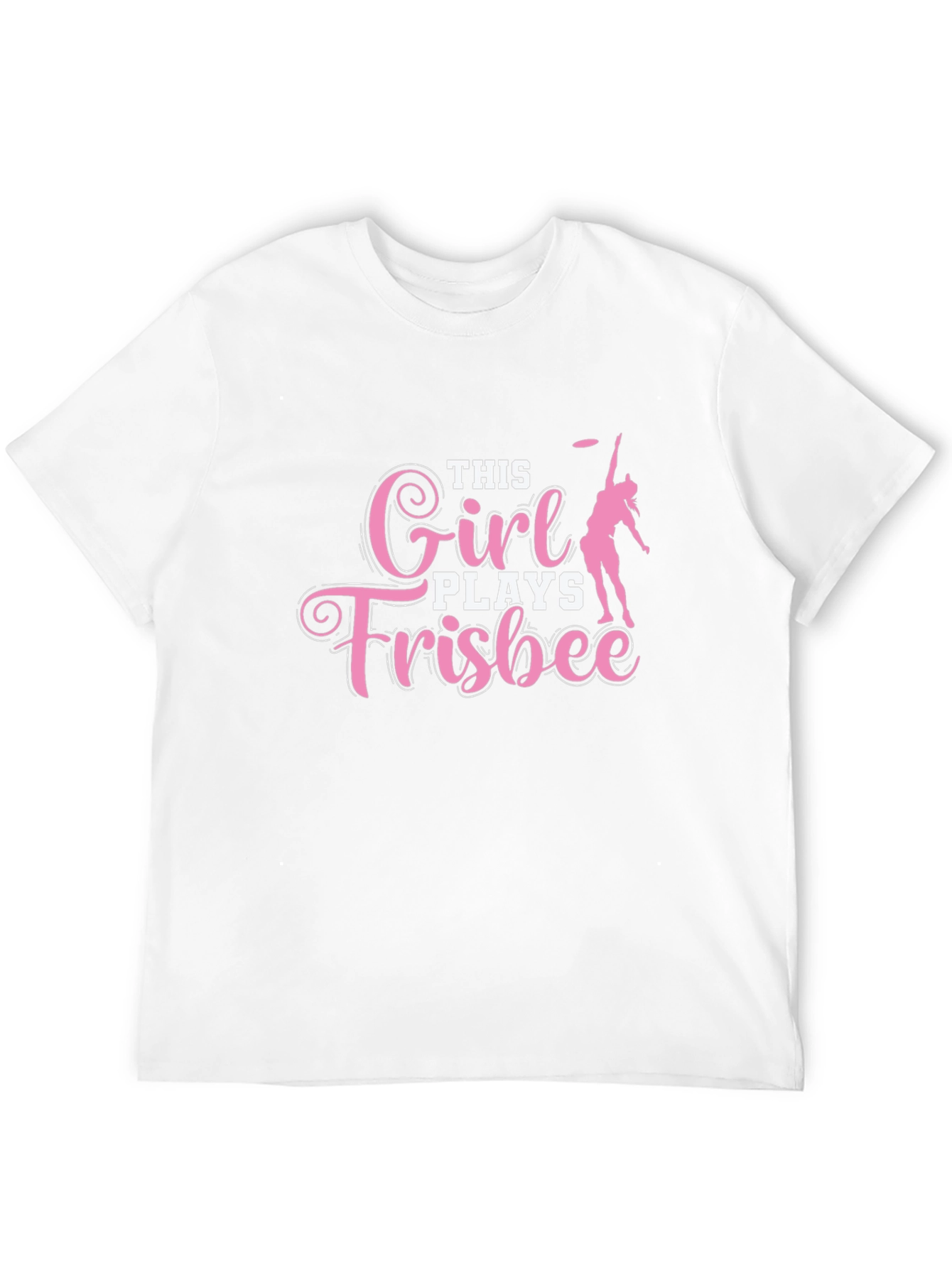 This Girl Plays Frisbee T-Shirt