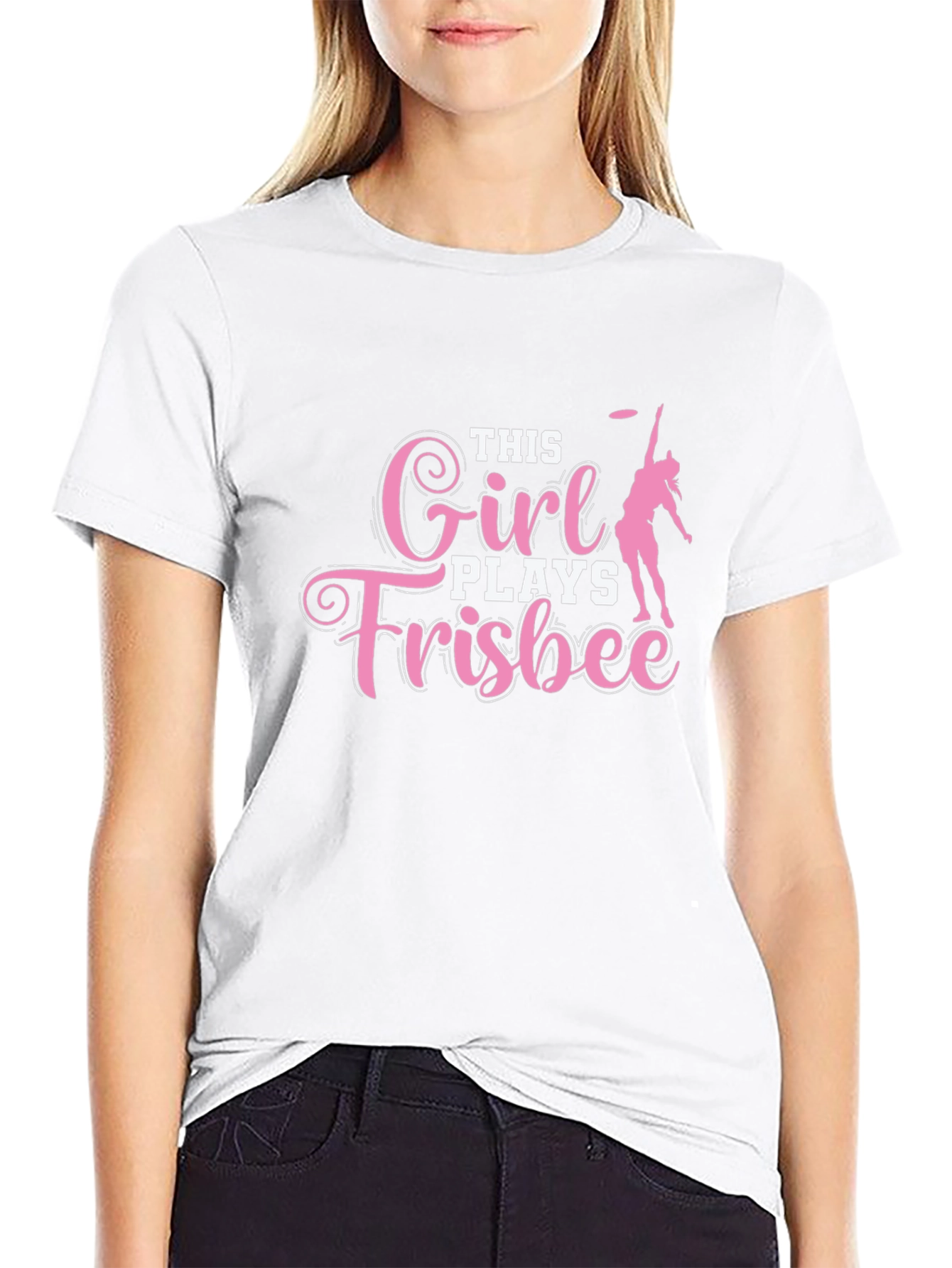 This Girl Plays Frisbee T-Shirt