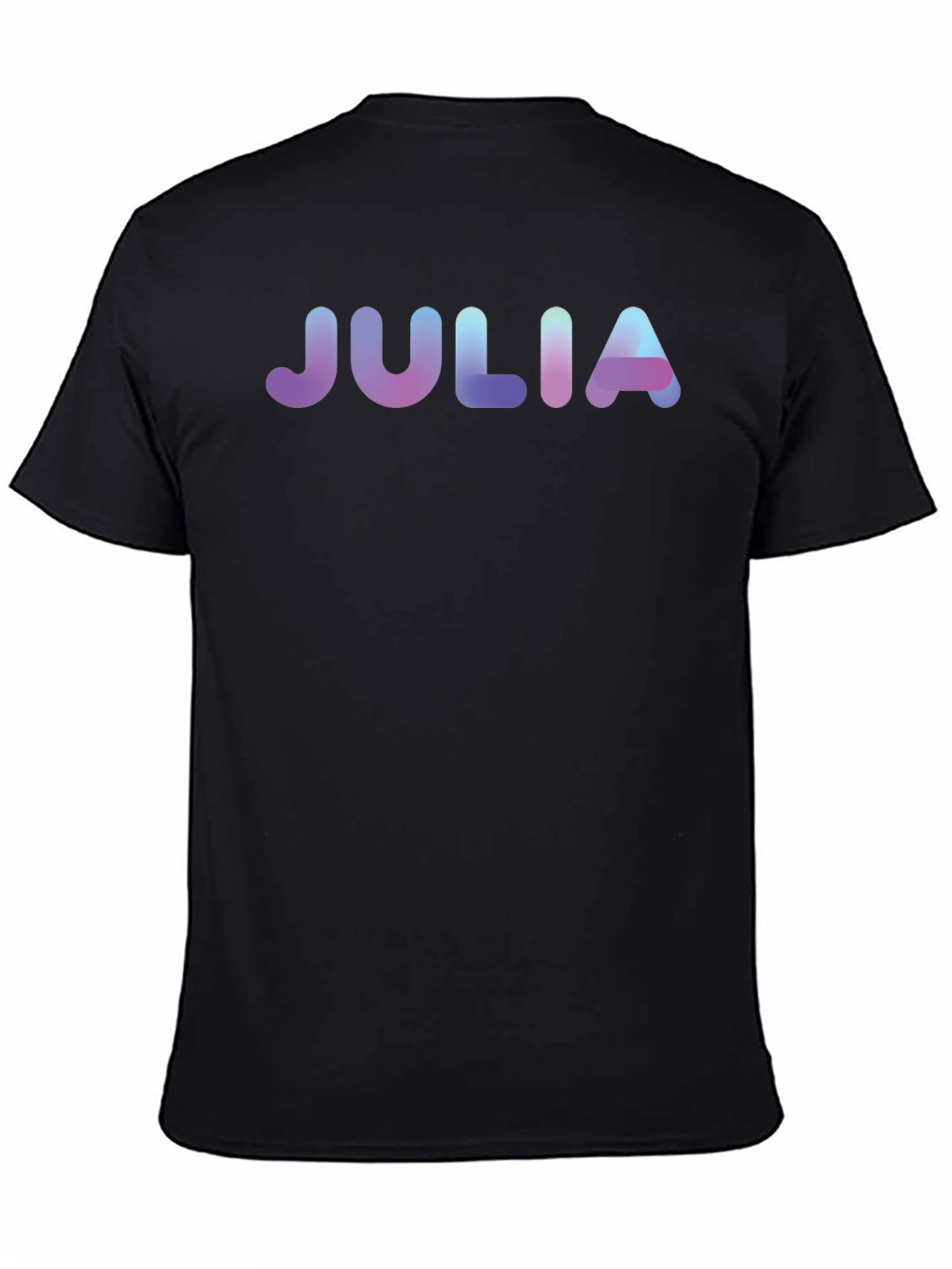 Personalized Julia T-Shirt - Gradient Name Tee