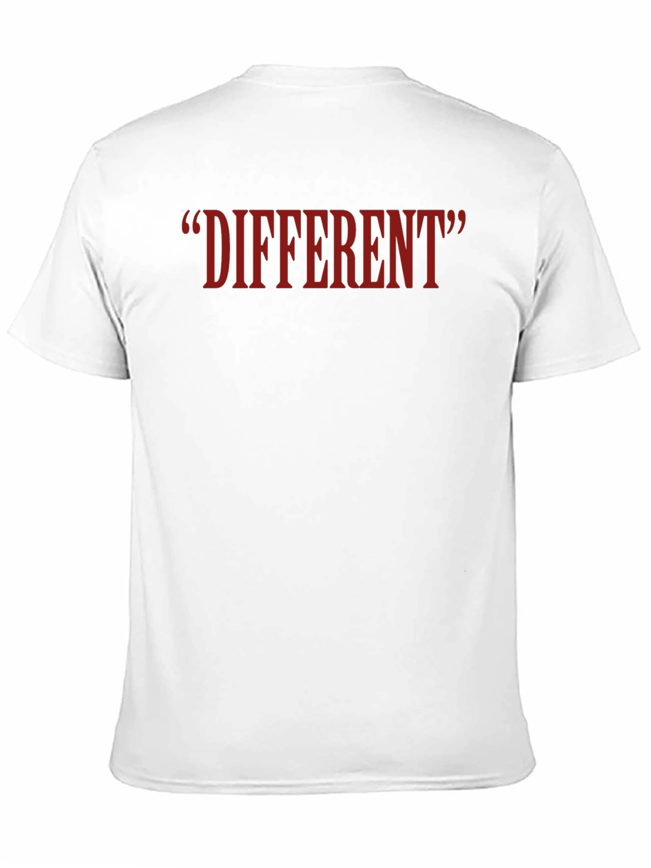 Different Quote T-Shirt - Casual Black Tee