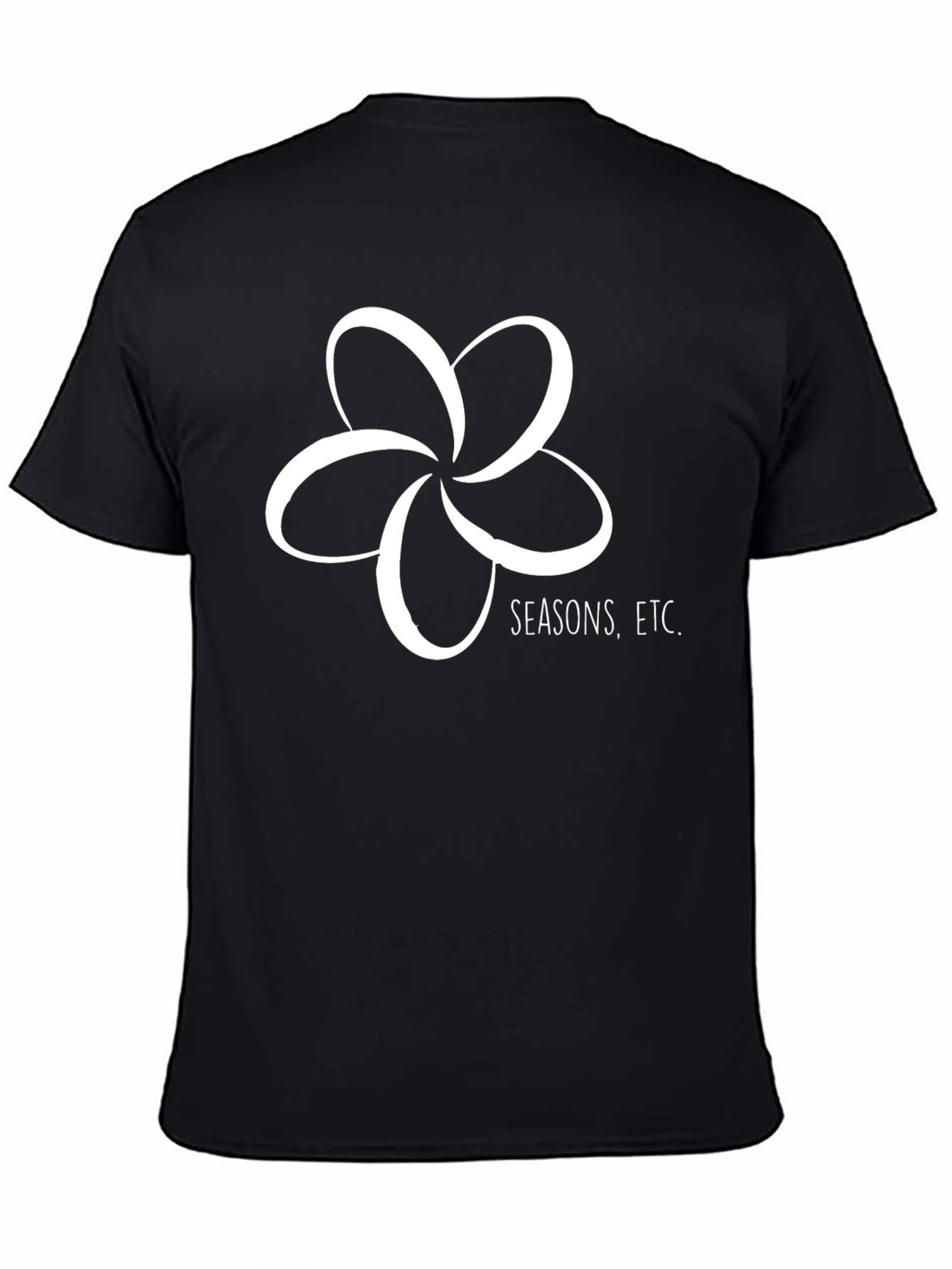 Seasons. Etc. Black Graphic T-Shirt