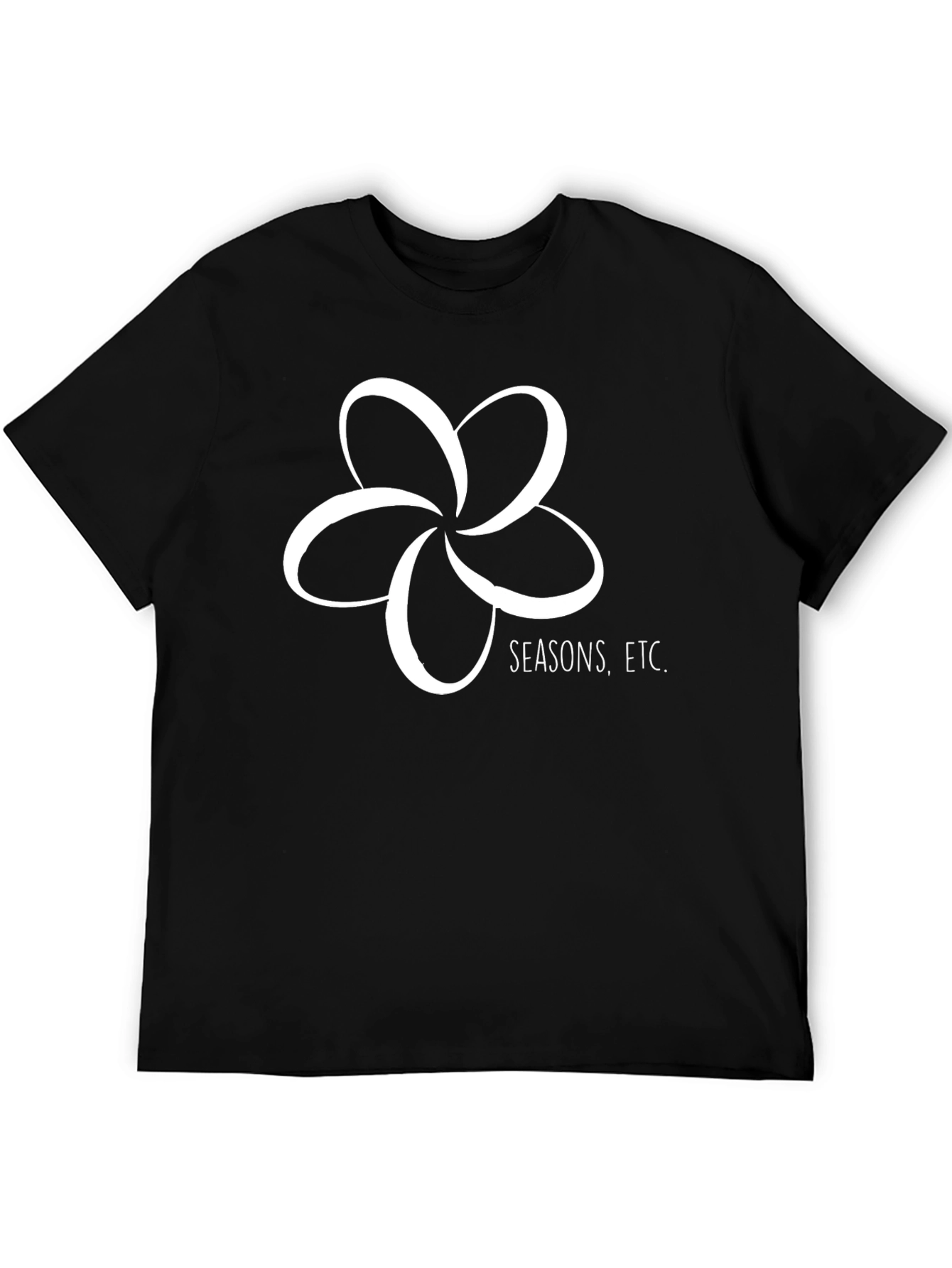 Seasons. Etc. Black Graphic T-Shirt
