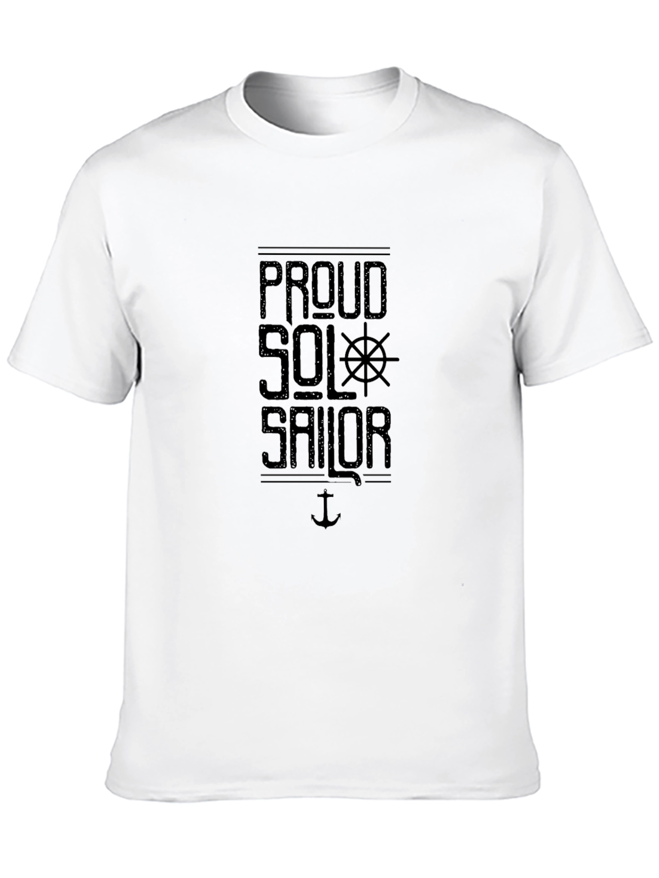 Proud Sailor Black T-Shirt