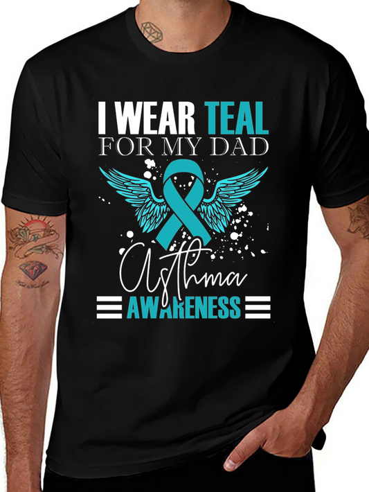 Teal Asthma Awareness T-Shirt