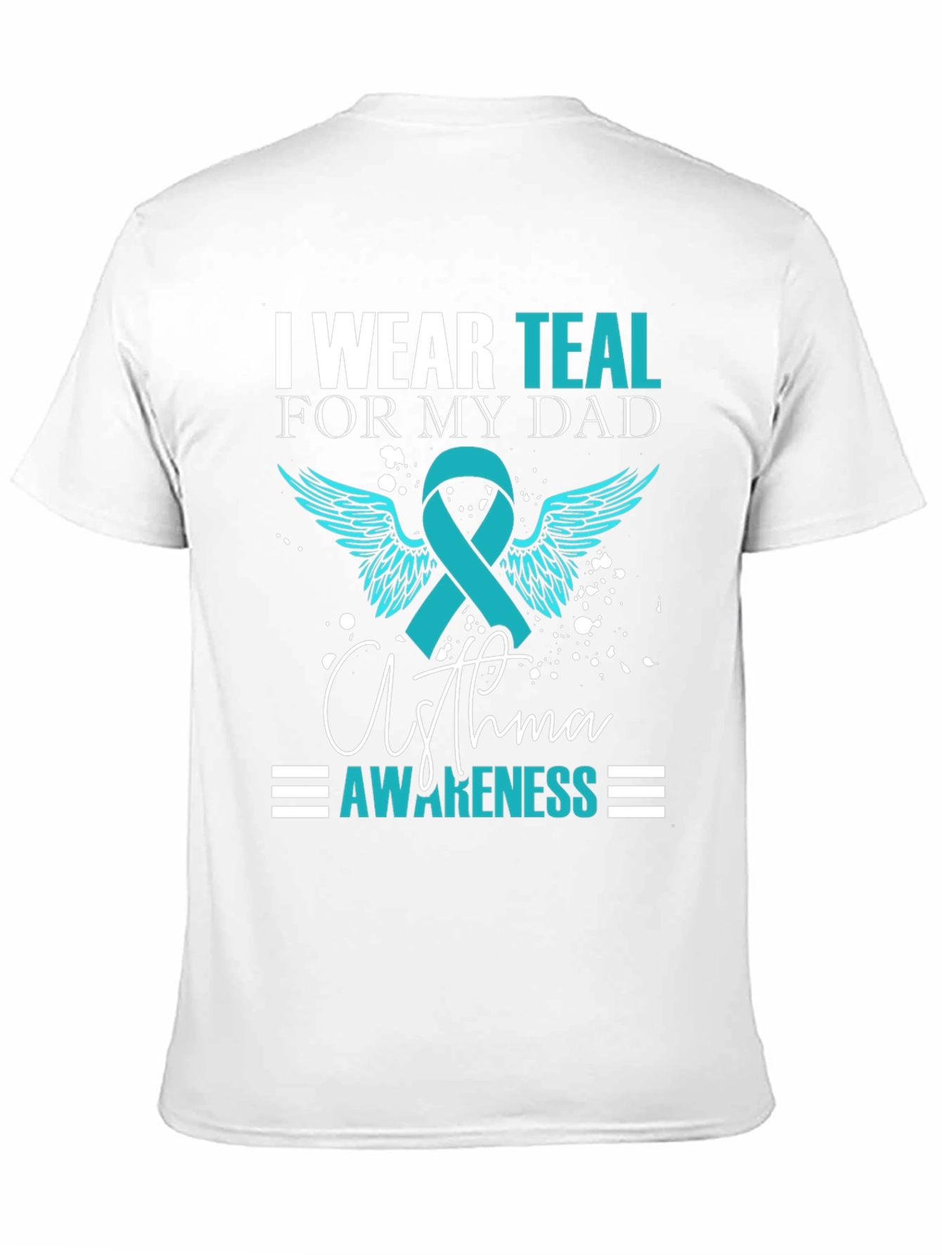 Teal Asthma Awareness T-Shirt