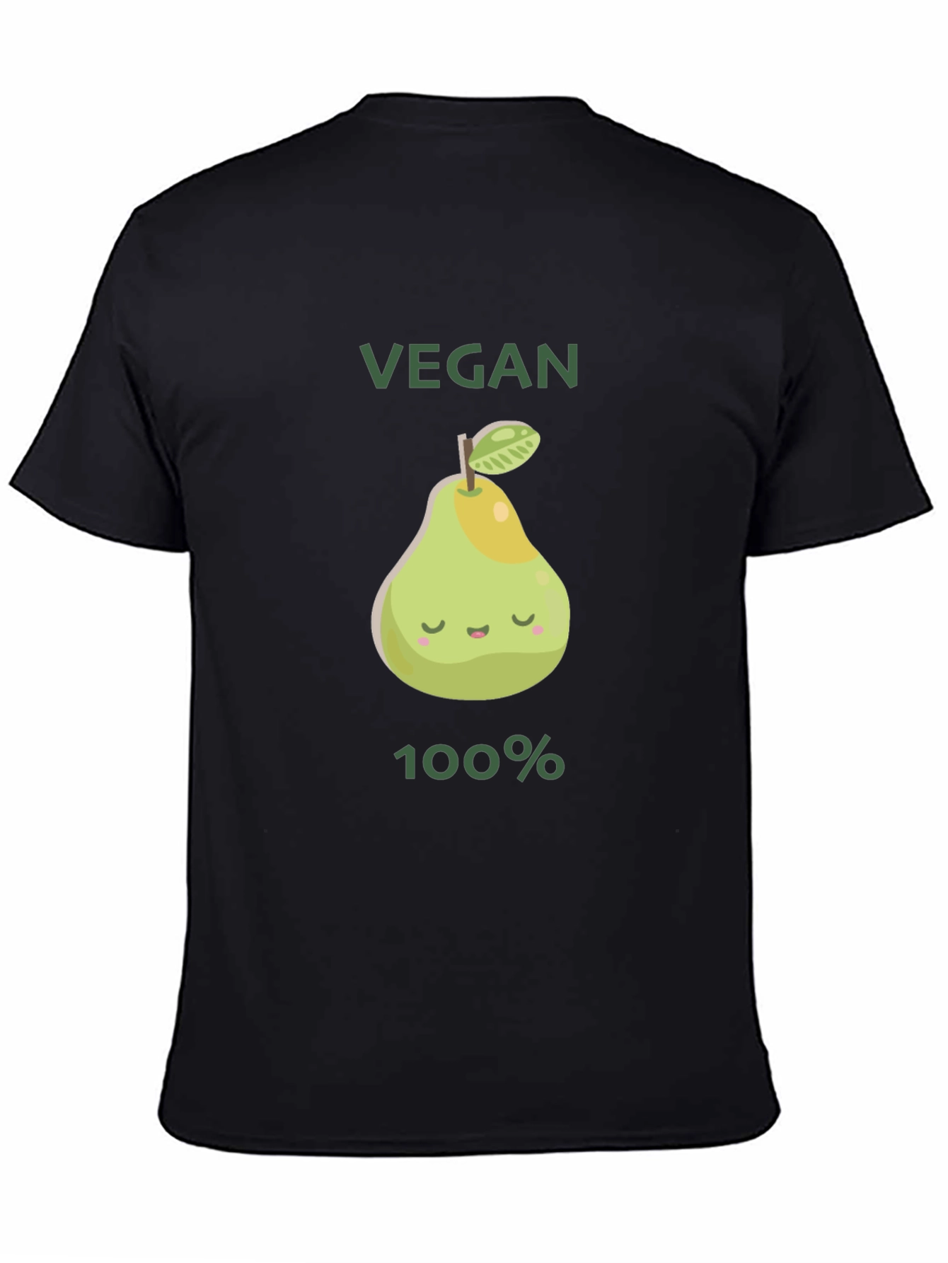 Vegan 100% Pear Graphic Tee