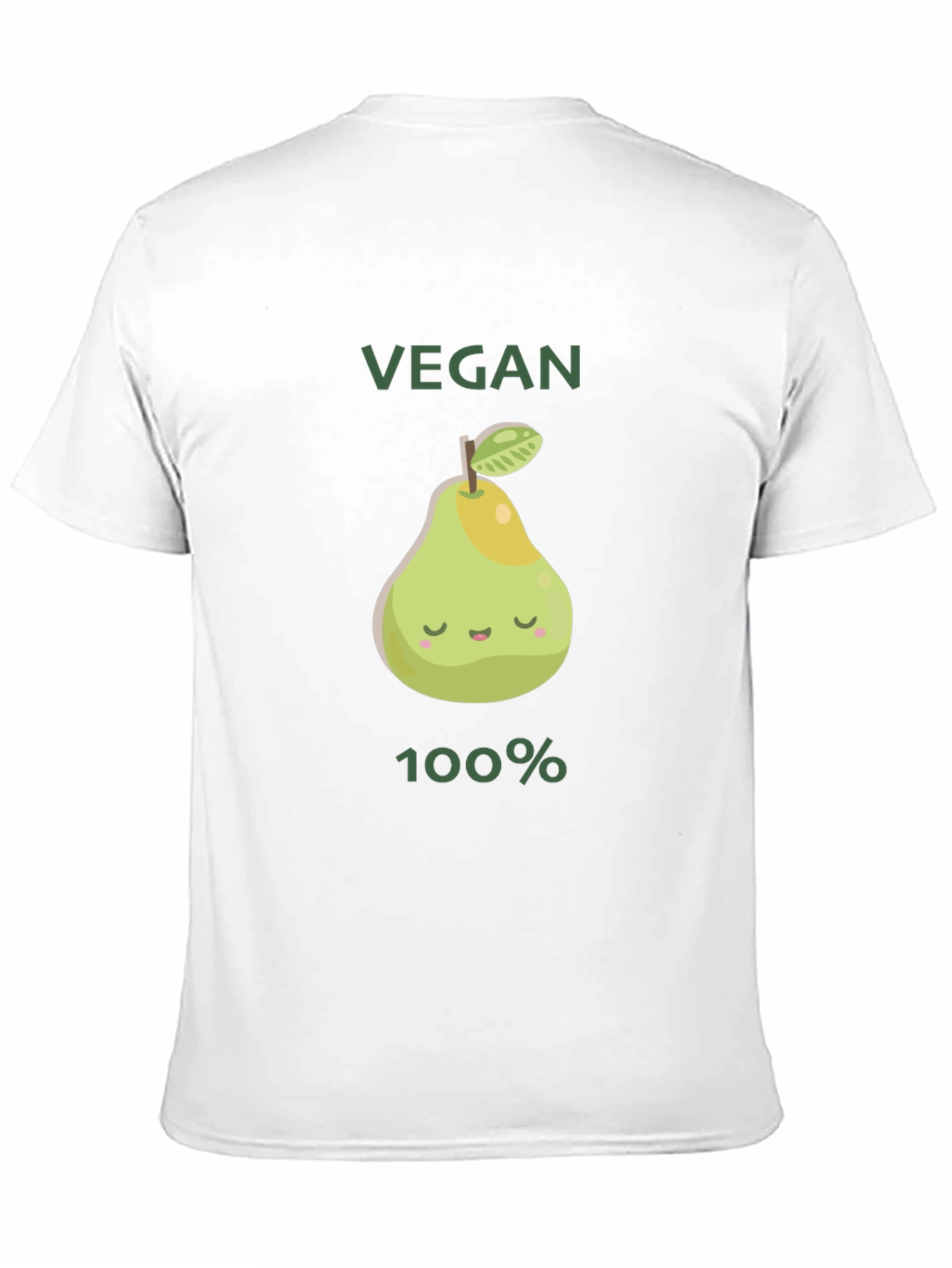 Vegan 100% Pear Graphic Tee