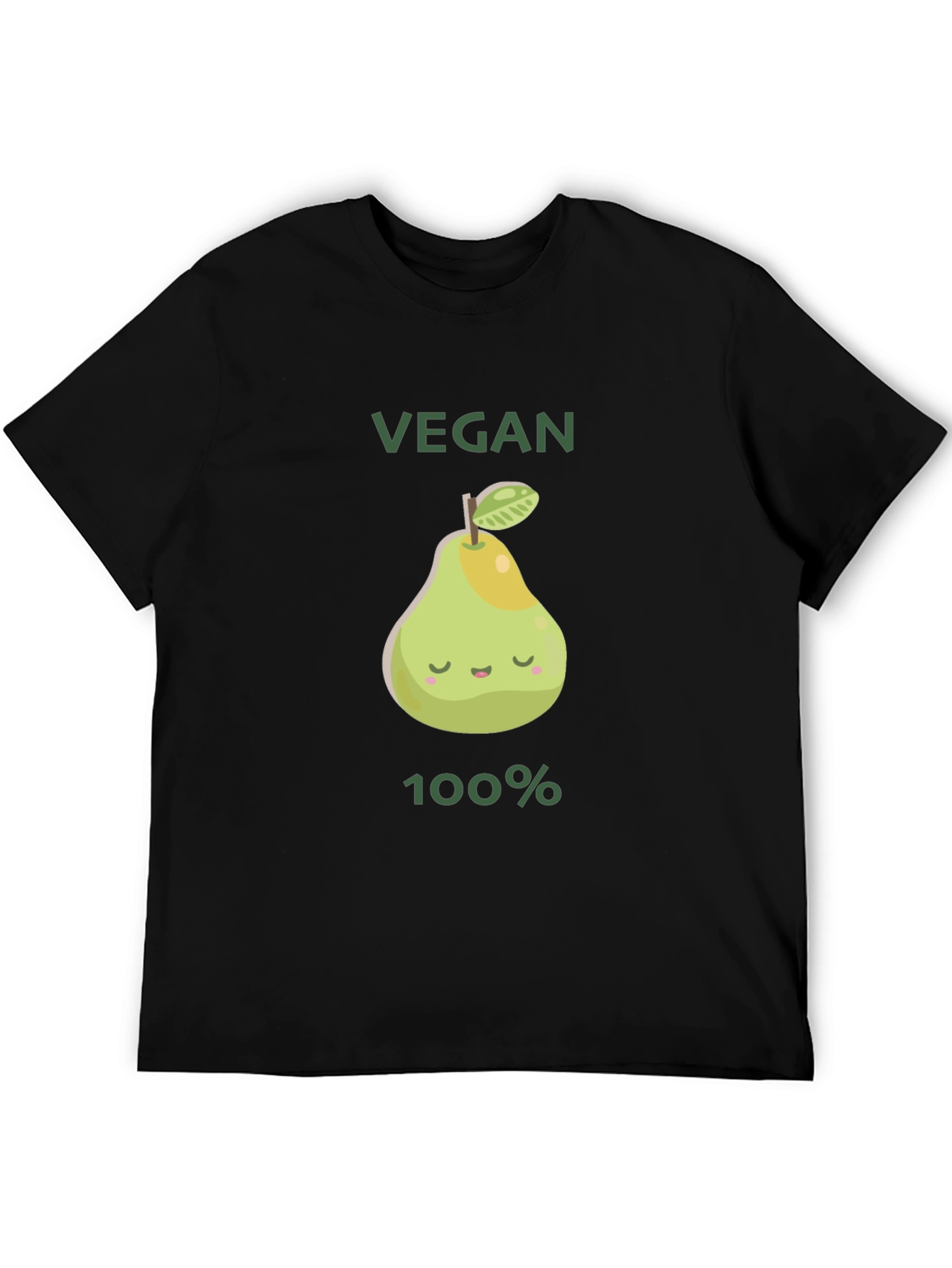 Vegan 100% Pear Graphic Tee