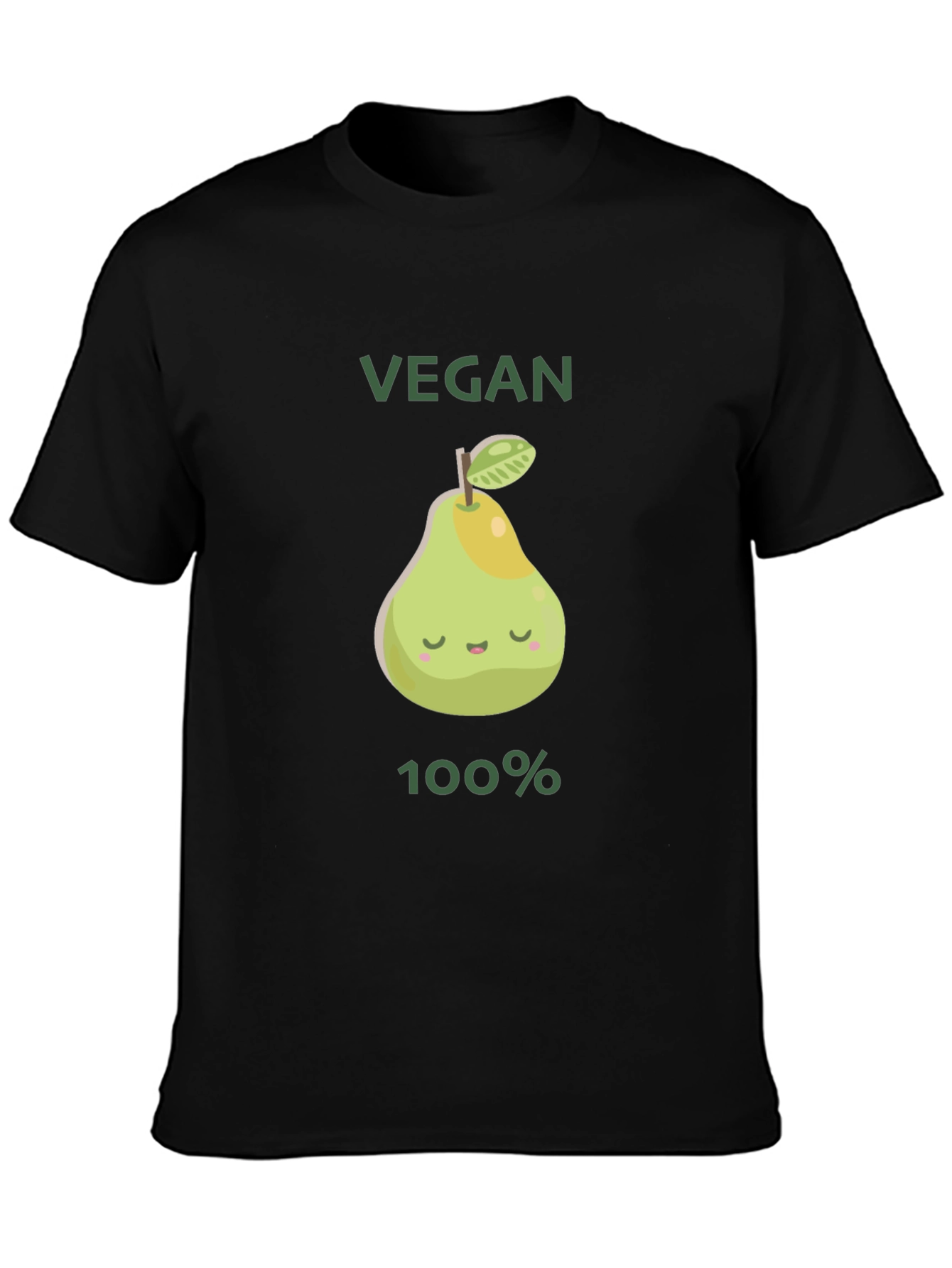 Vegan 100% Pear Graphic Tee