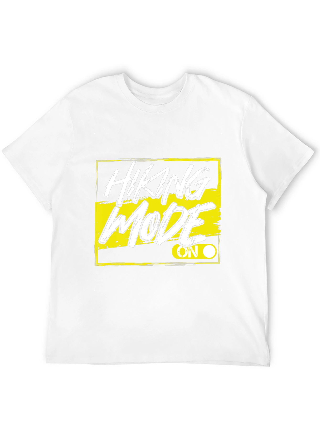 Hiking Mode On Black T-Shirt