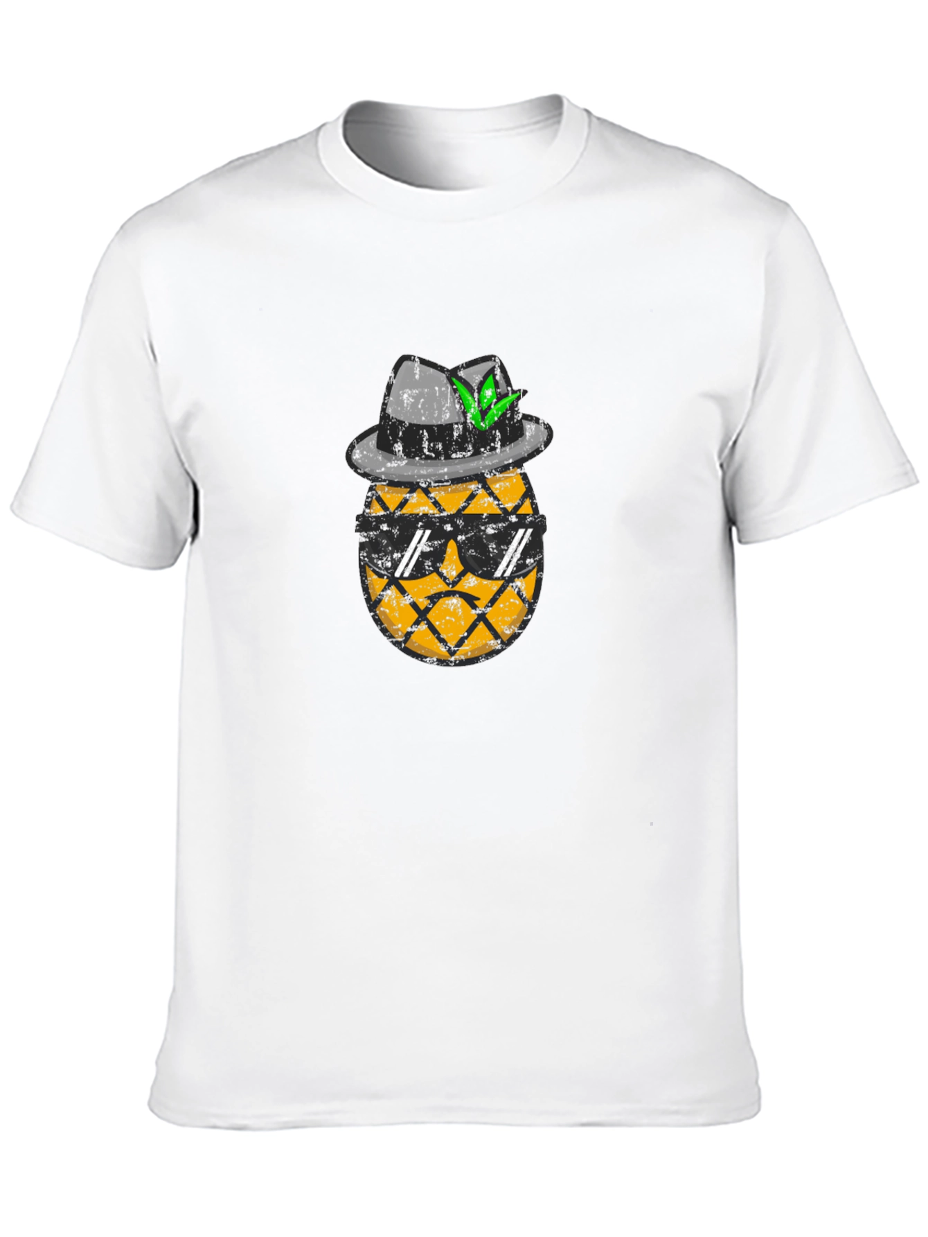 Cool Pineapple Graphic Tee - Summer Style!