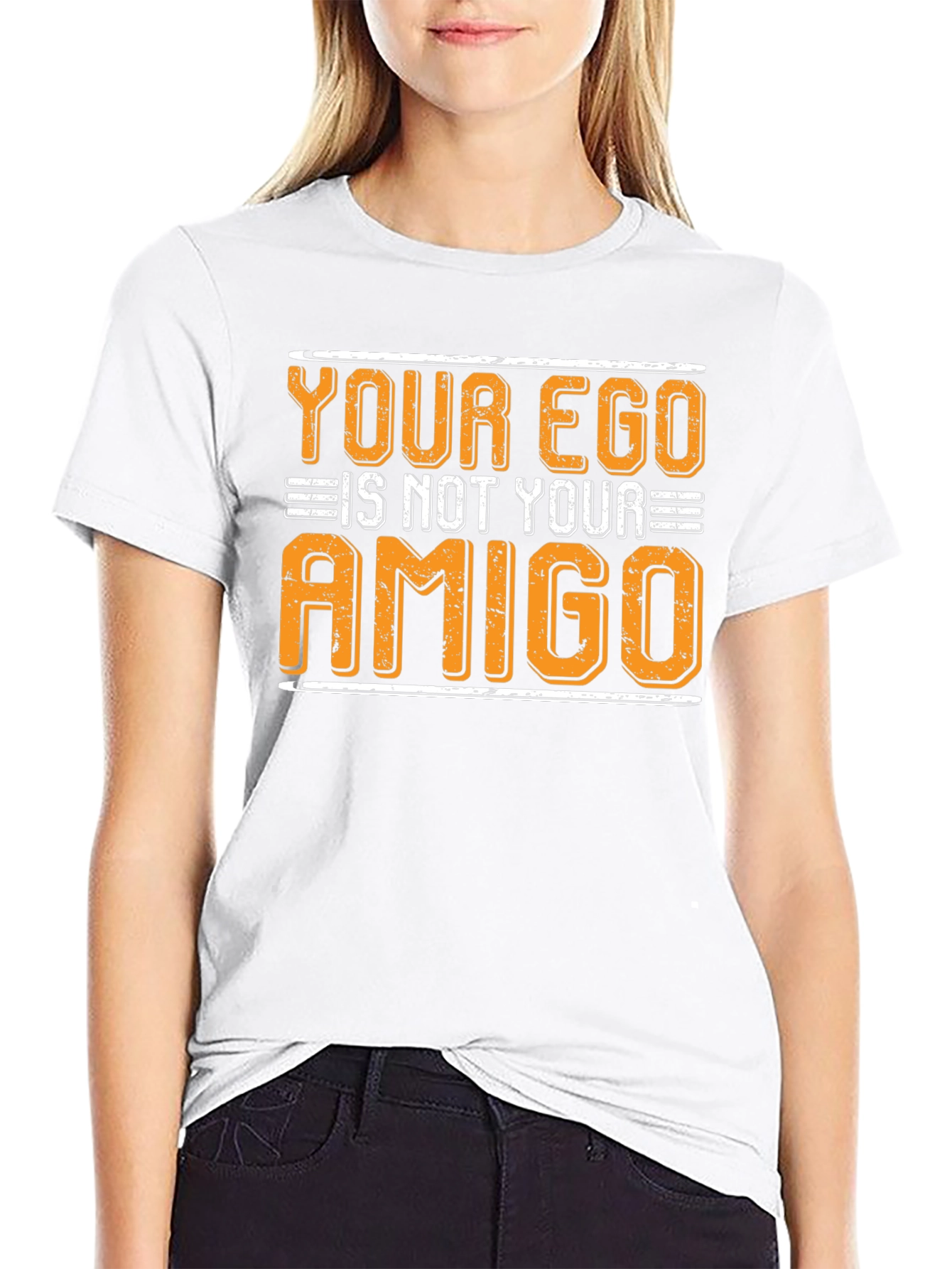 Ego Amigo Graphic T-Shirt - Black