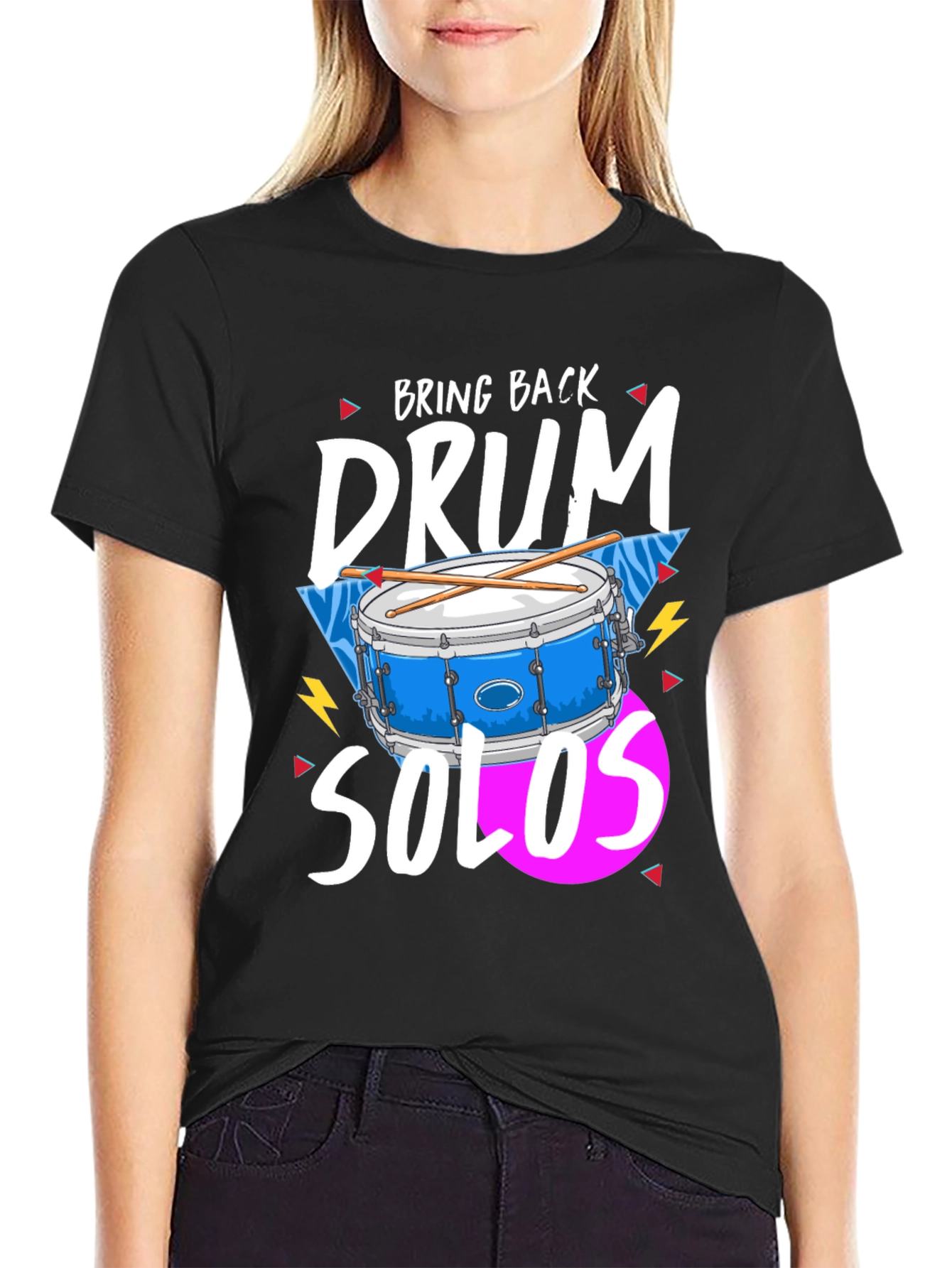 Bring Back Drum Solos T-Shirt - Music Lover Tee