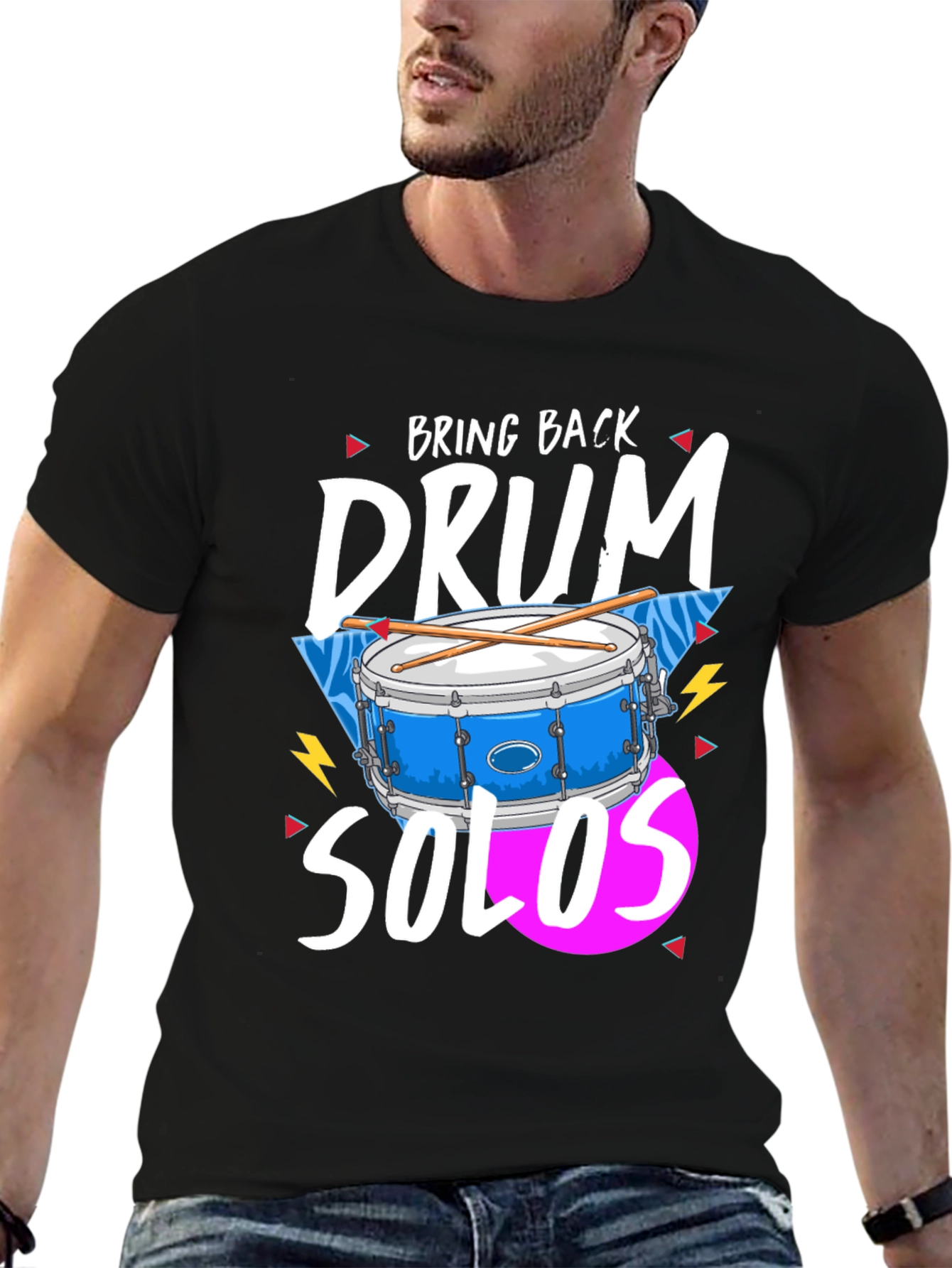 Bring Back Drum Solos T-Shirt - Music Lover Tee