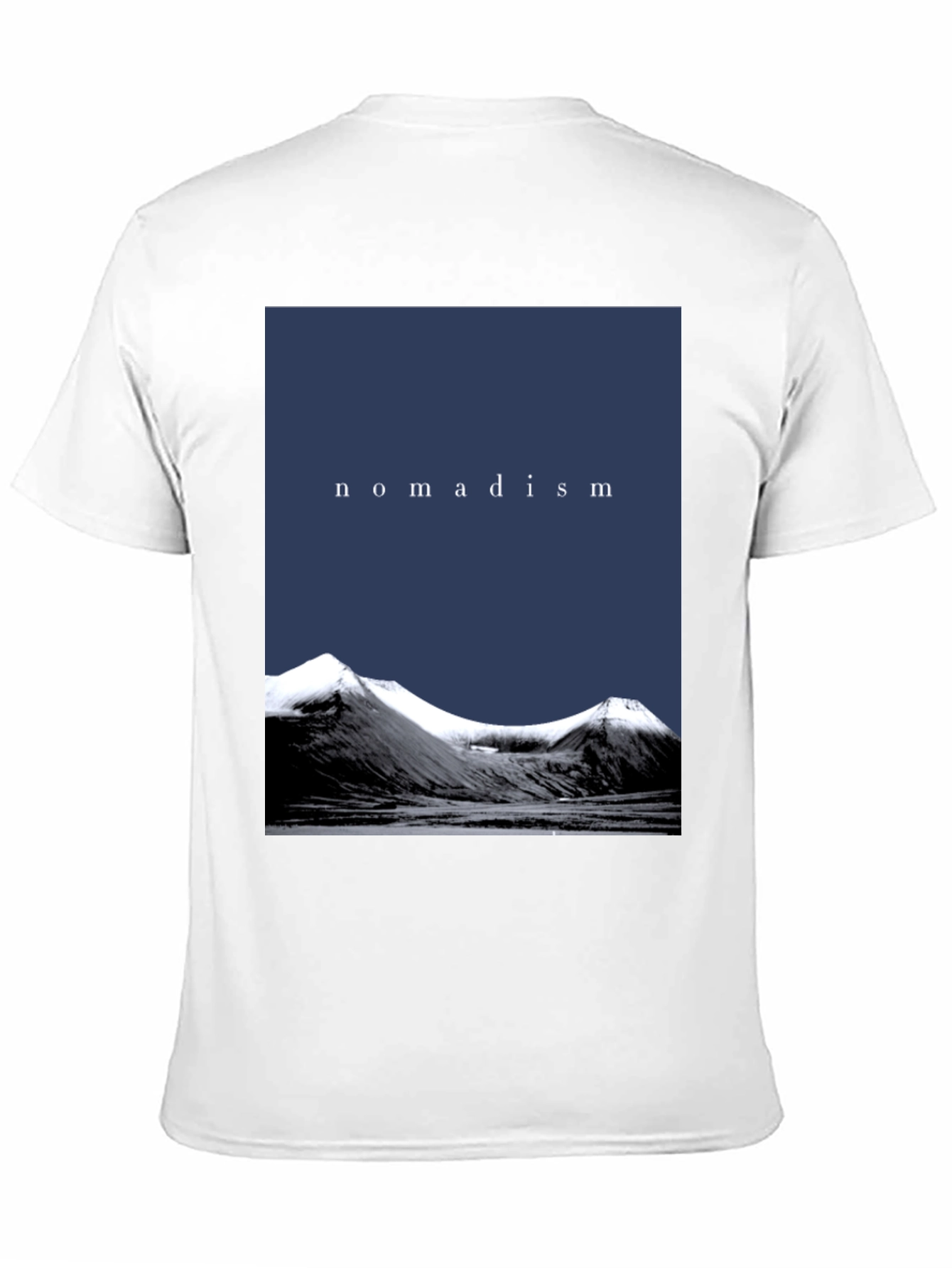 Nomadism Mountain Graphic Black T-Shirt