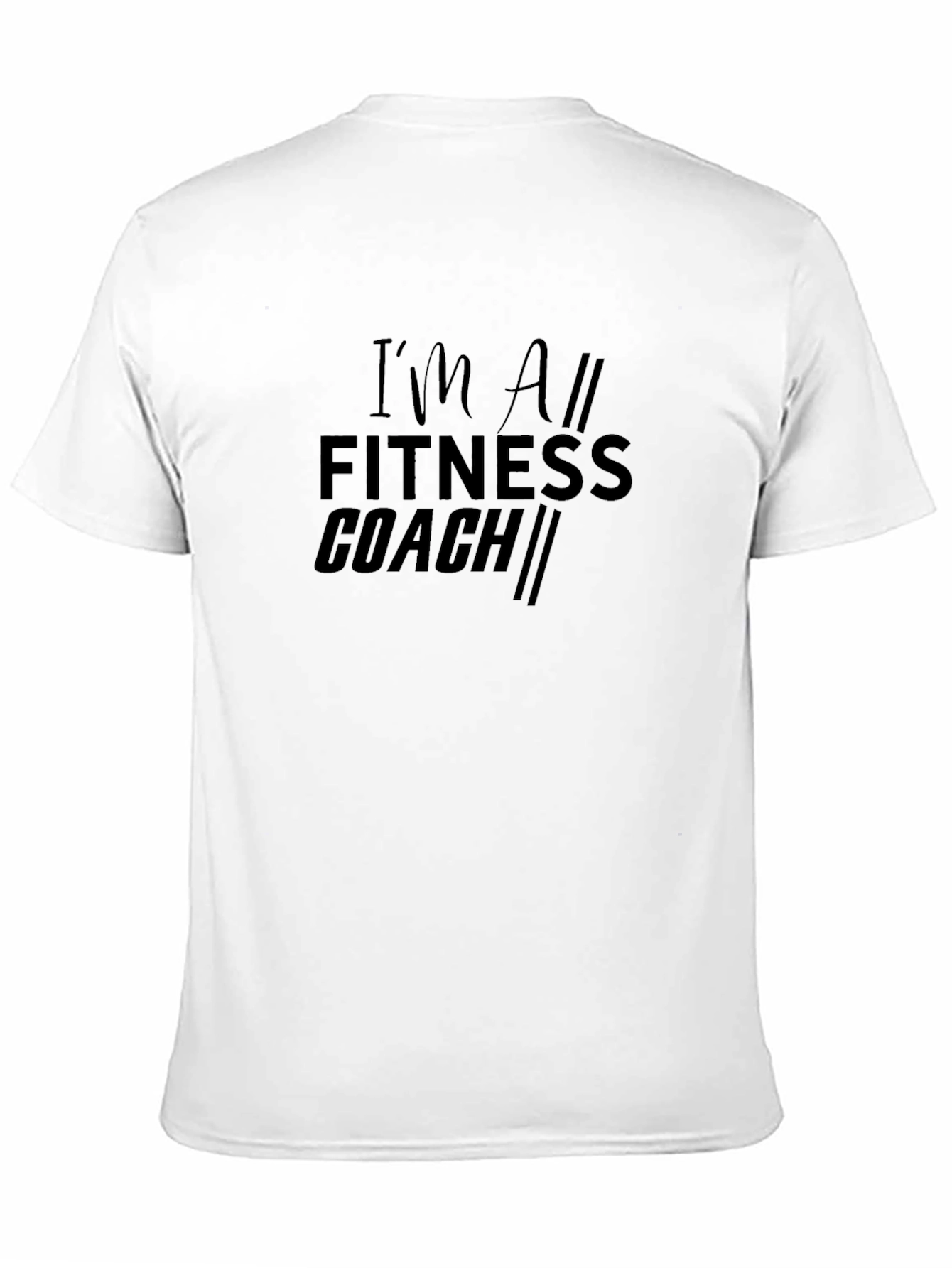 Fitness Coach T-Shirt - Premium Quality Cotton Tee