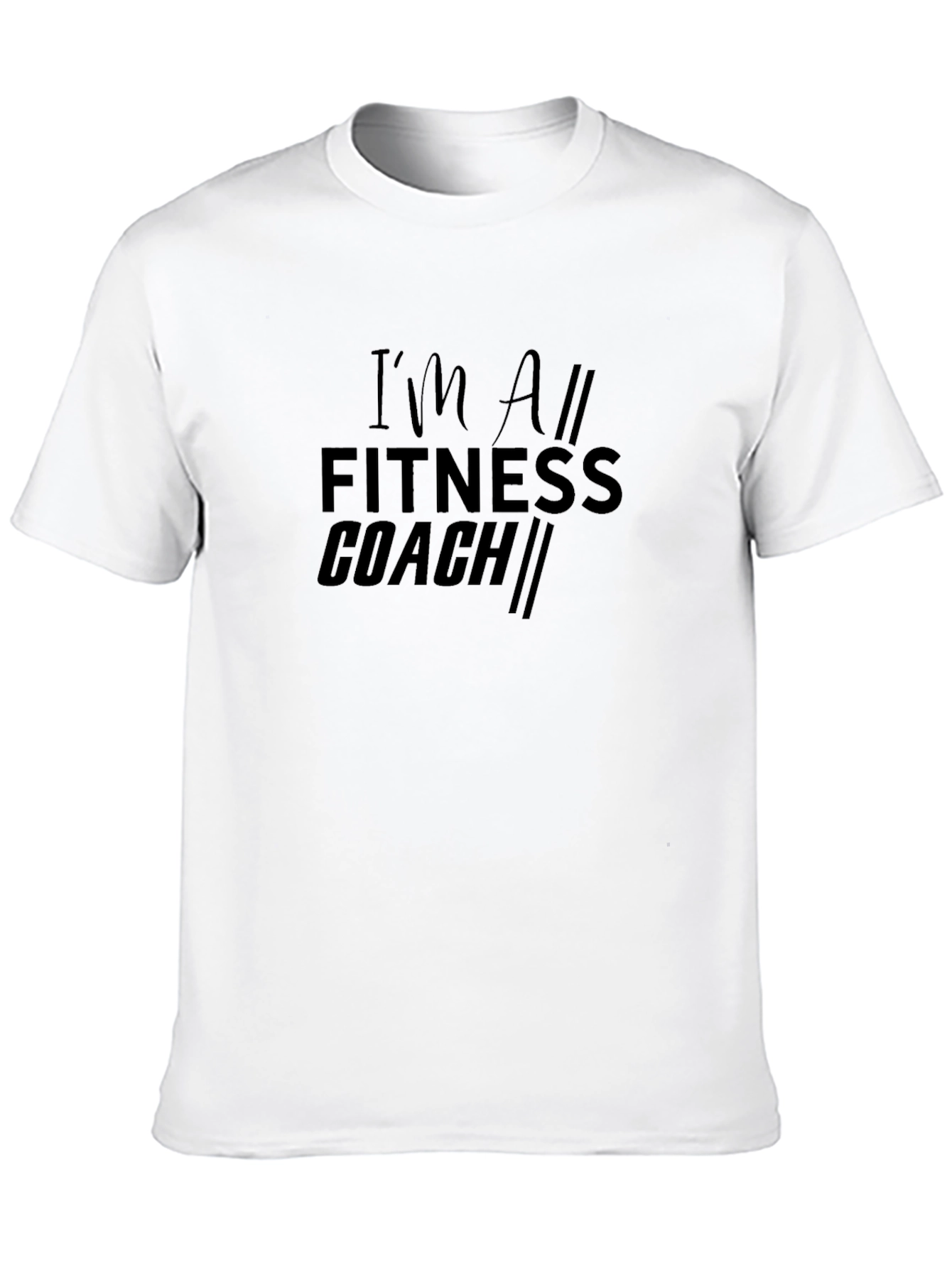 Fitness Coach T-Shirt - Premium Quality Cotton Tee