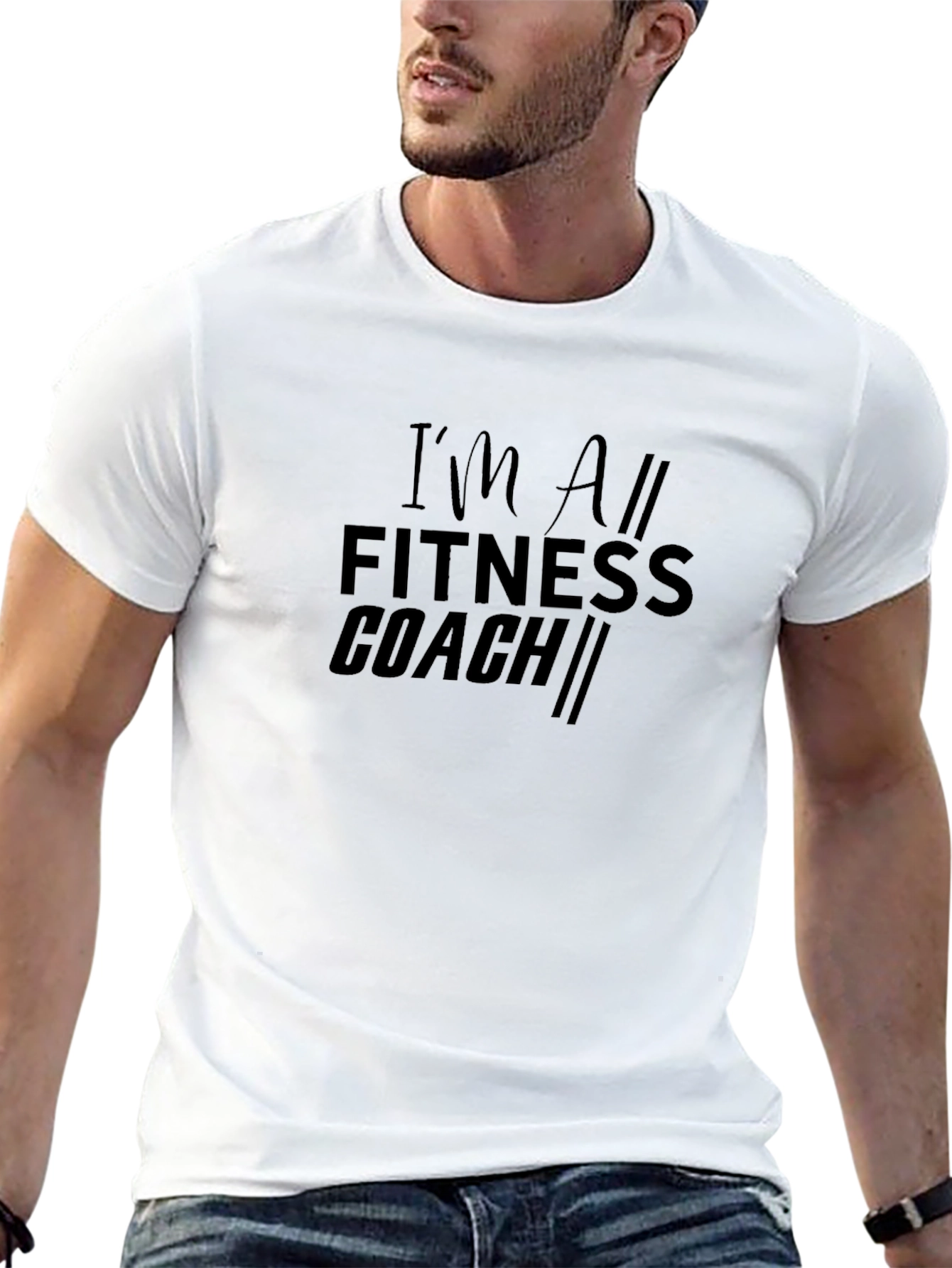 Fitness Coach T-Shirt - Premium Quality Cotton Tee