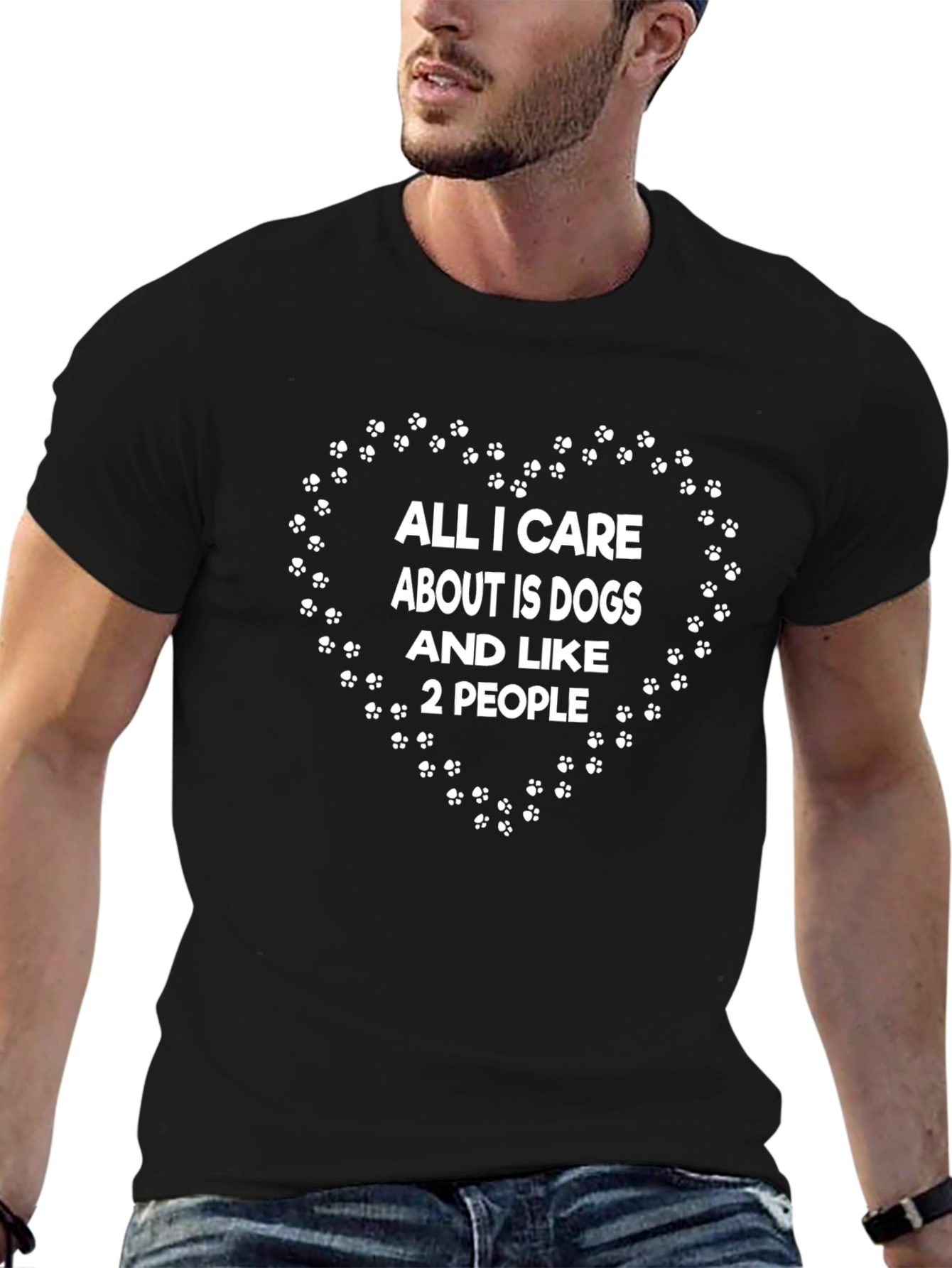 Dogs & 2 People Graphic Tee