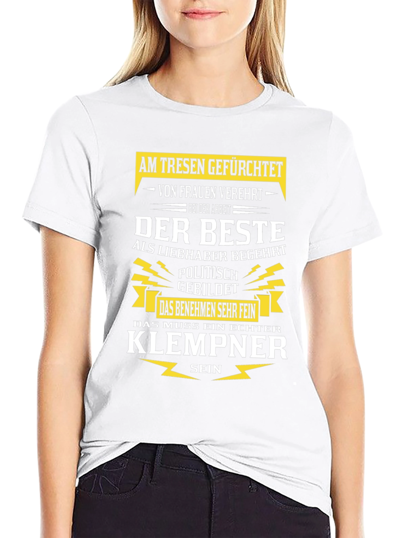 Funny Plumber T-Shirt - German Text